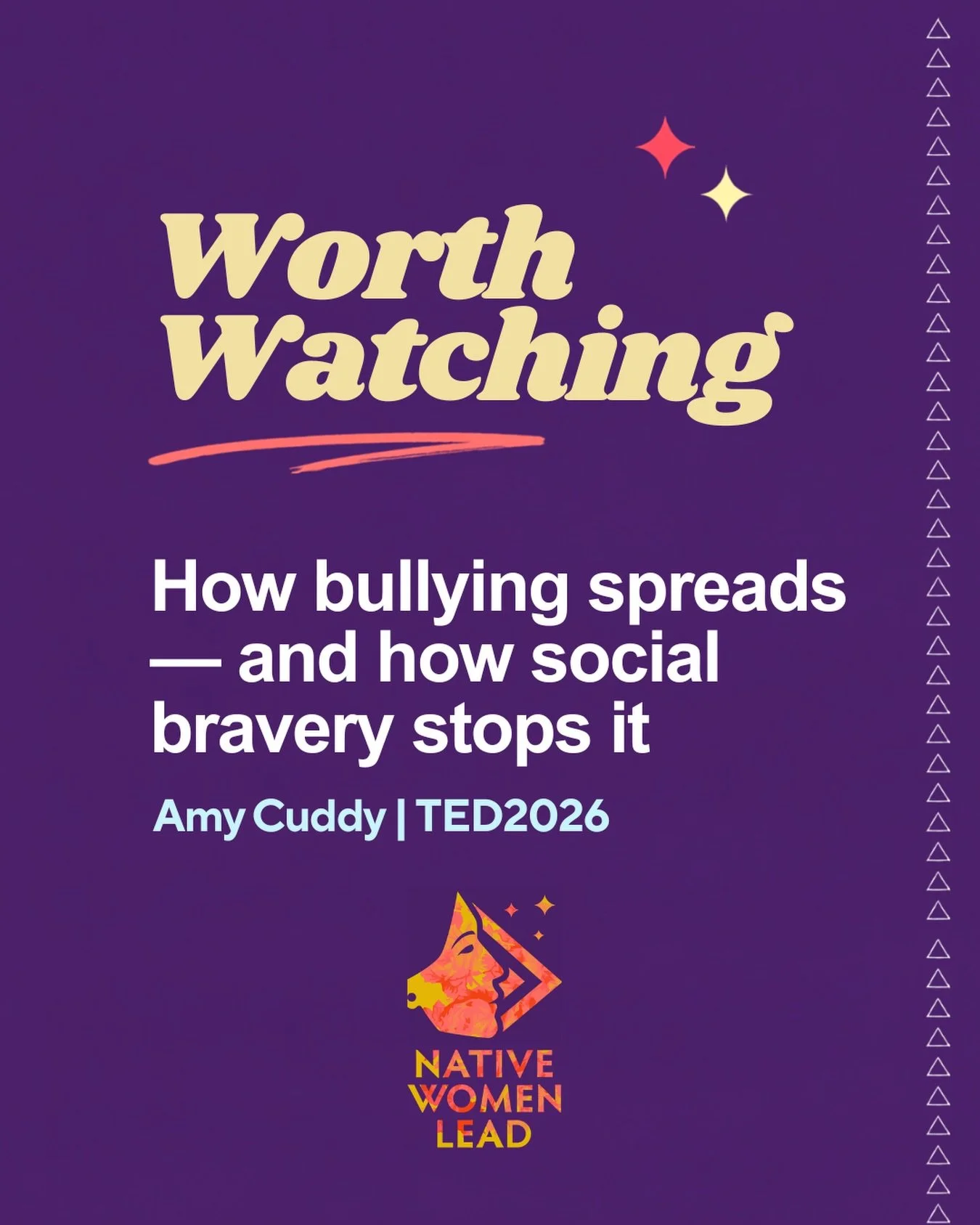 NWL does not condone bullying or harassment. Bullying grows when harmful behaviour is normalized and people feel they must face it alone.

This thought-provoking TED Talk explores how bullying takes root and spreads&mdash;and how social bravery and e