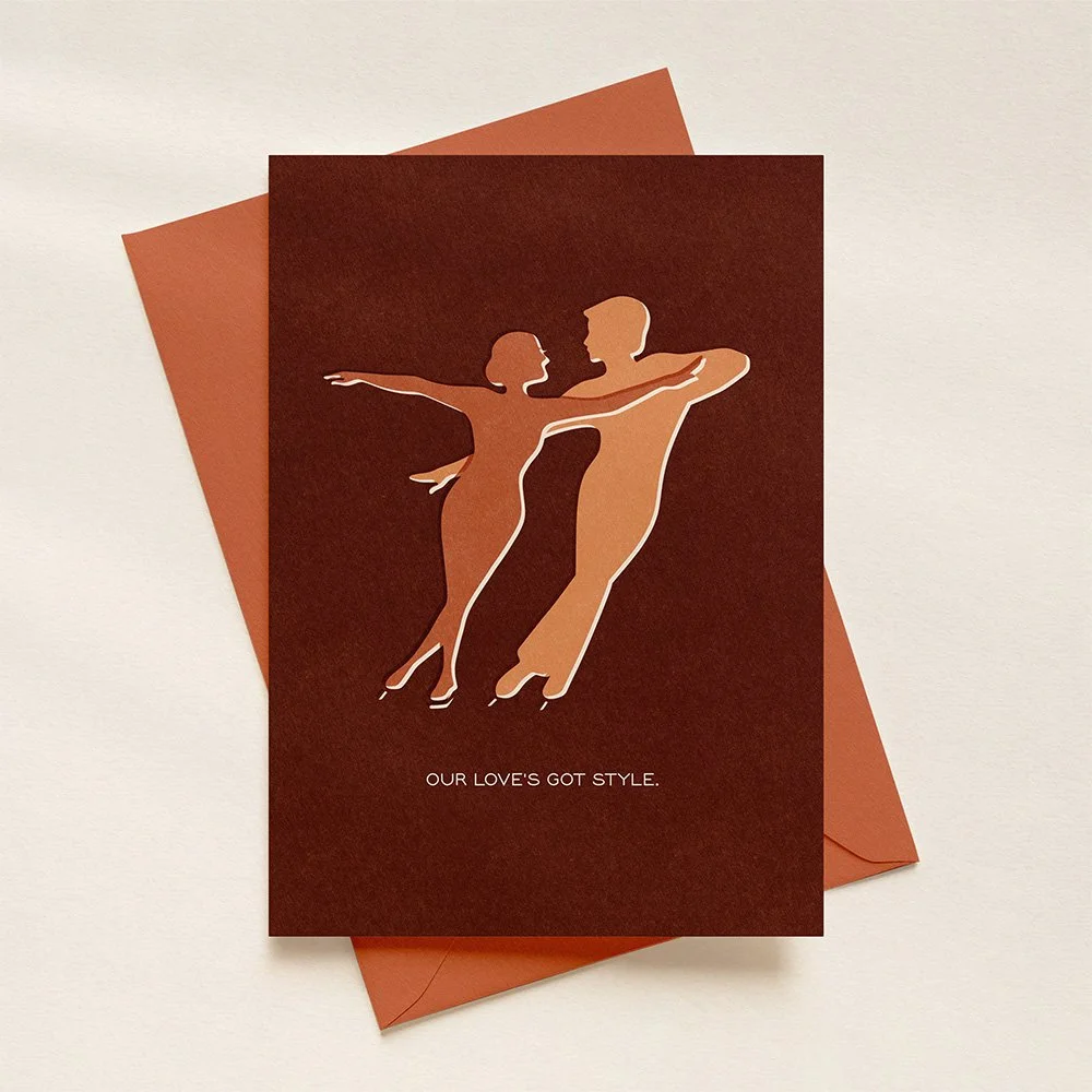 Winter Olympics Valentine’s Day Cards