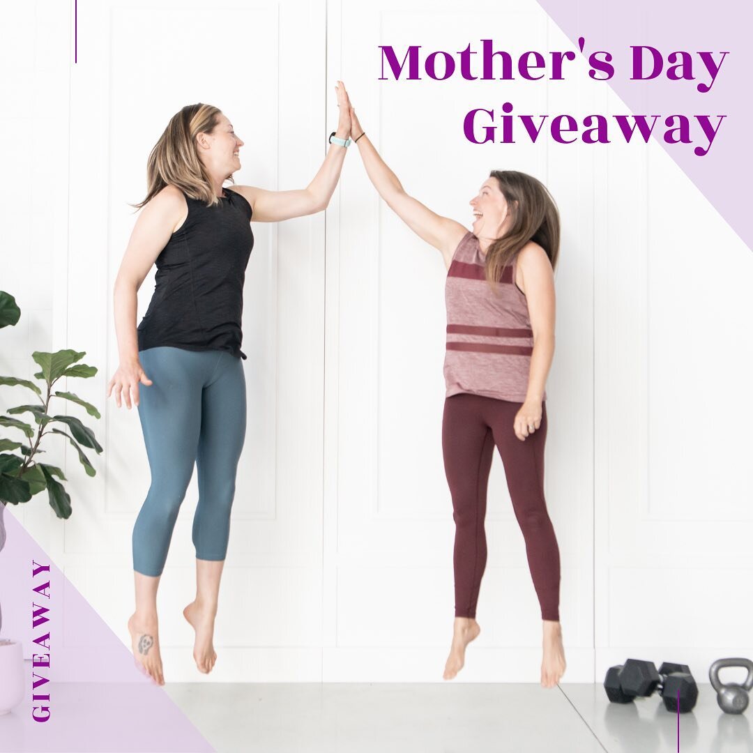 We are pumped about this awesome giveaway for Mother&rsquo;s Day!! 

Enter at the link in our bio to win!

Check out the sweet prizes from:
@belleandblissboutique 
@jack59inc 
@organizedwithkids 
@sublimehealthchiro 
And of course @corelovefitness 

