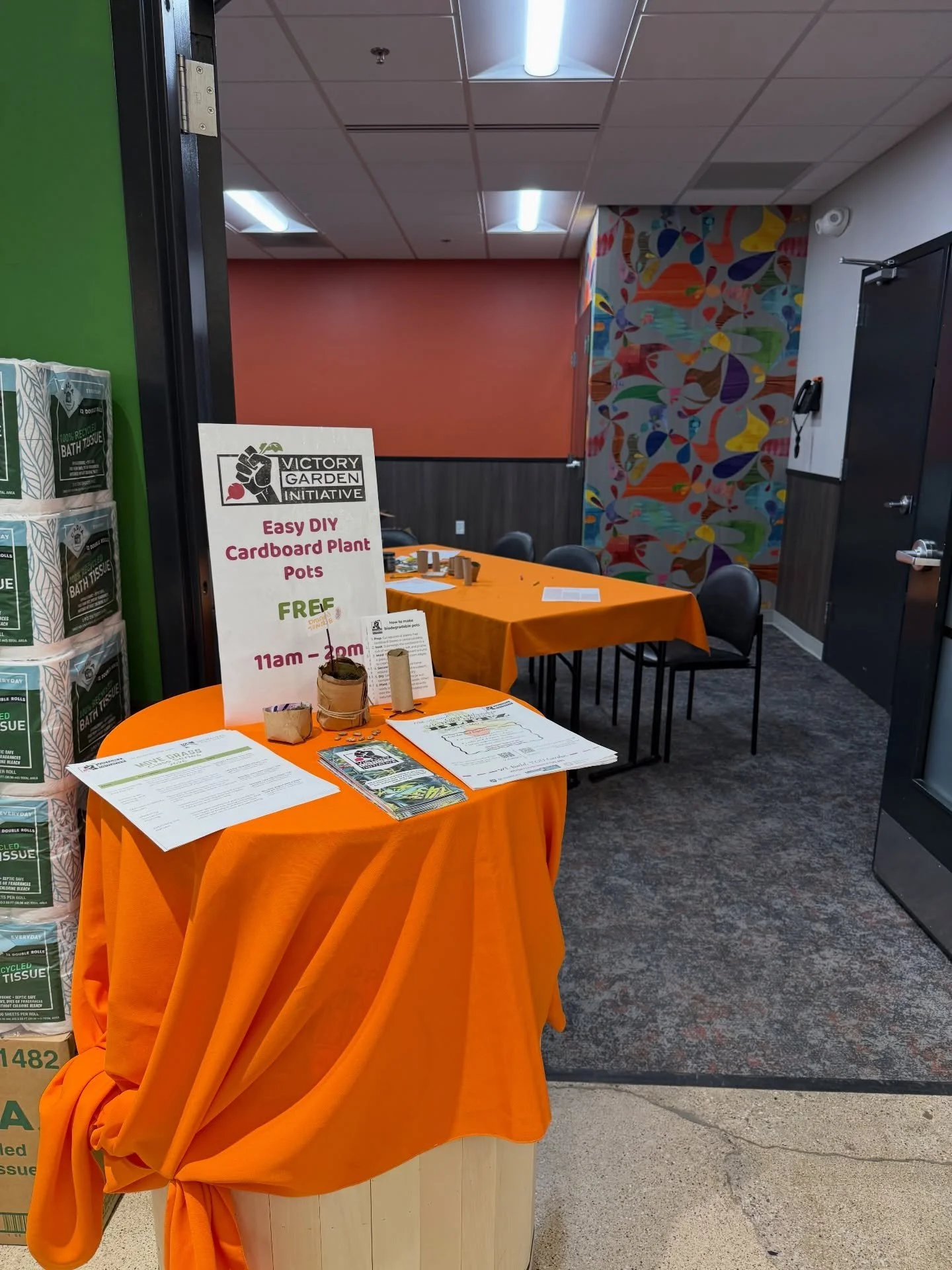 We had a blast at @outpostnaturalfoods this weekend, sharing instructions with co-op members on how to make biodegradable pots and spending time in community 🌱

Thank you, Outpost, for always supporting VGI and giving us a platform to share our miss