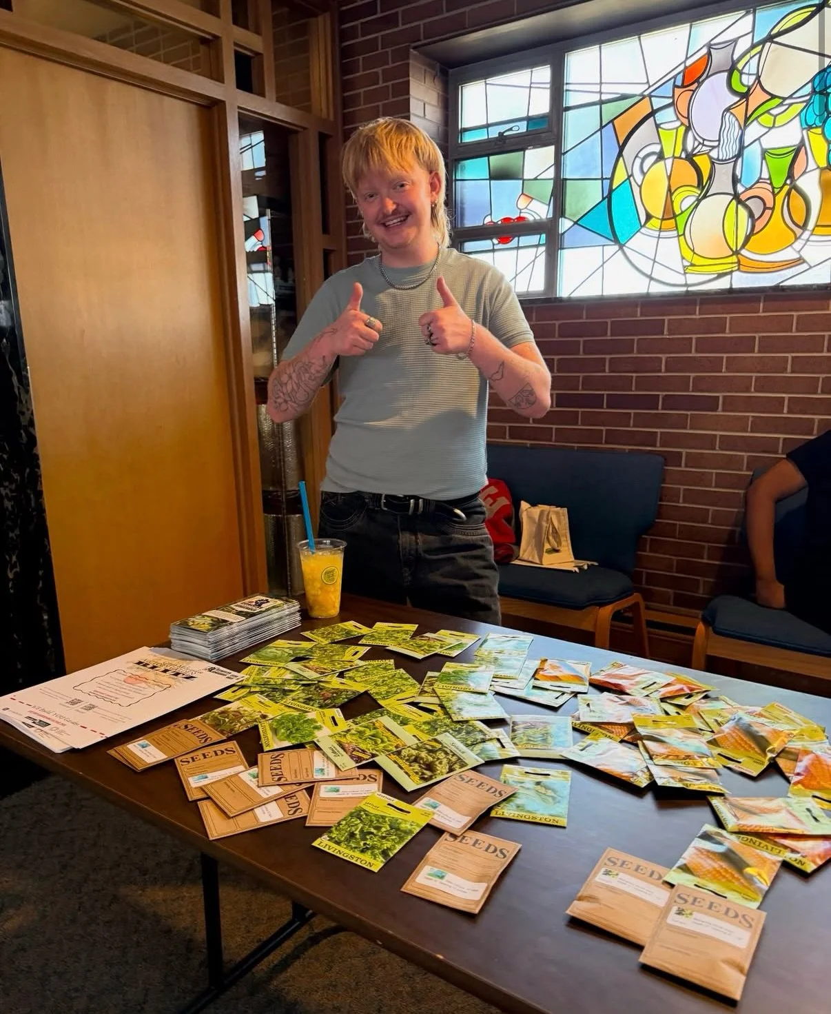 Spending the day swapping seeds and connecting with community at the @mkeurbanagnetwork seed swap felt like such a reminder of what this work is all about 🌿

Sharing knowledge, resources, and joy with like-minded folks is what keeps us growing 💚

T