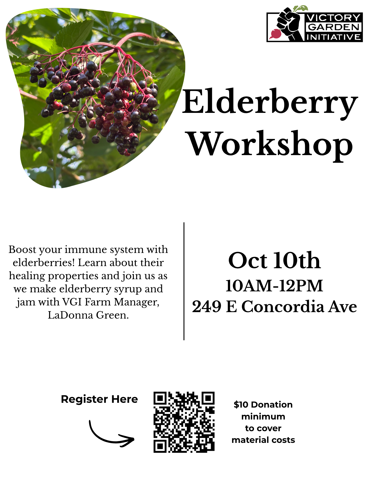 Elderberry Workshop