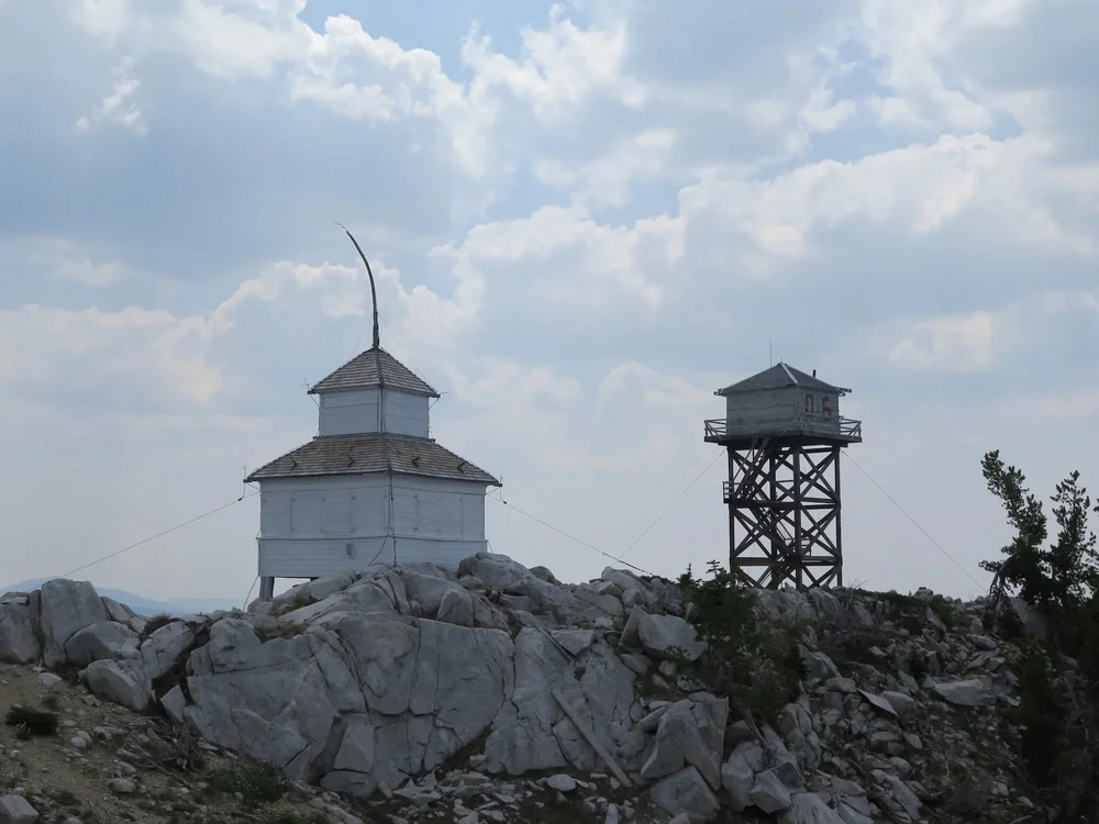 The D-6 and L-4 tower at North Twentymile