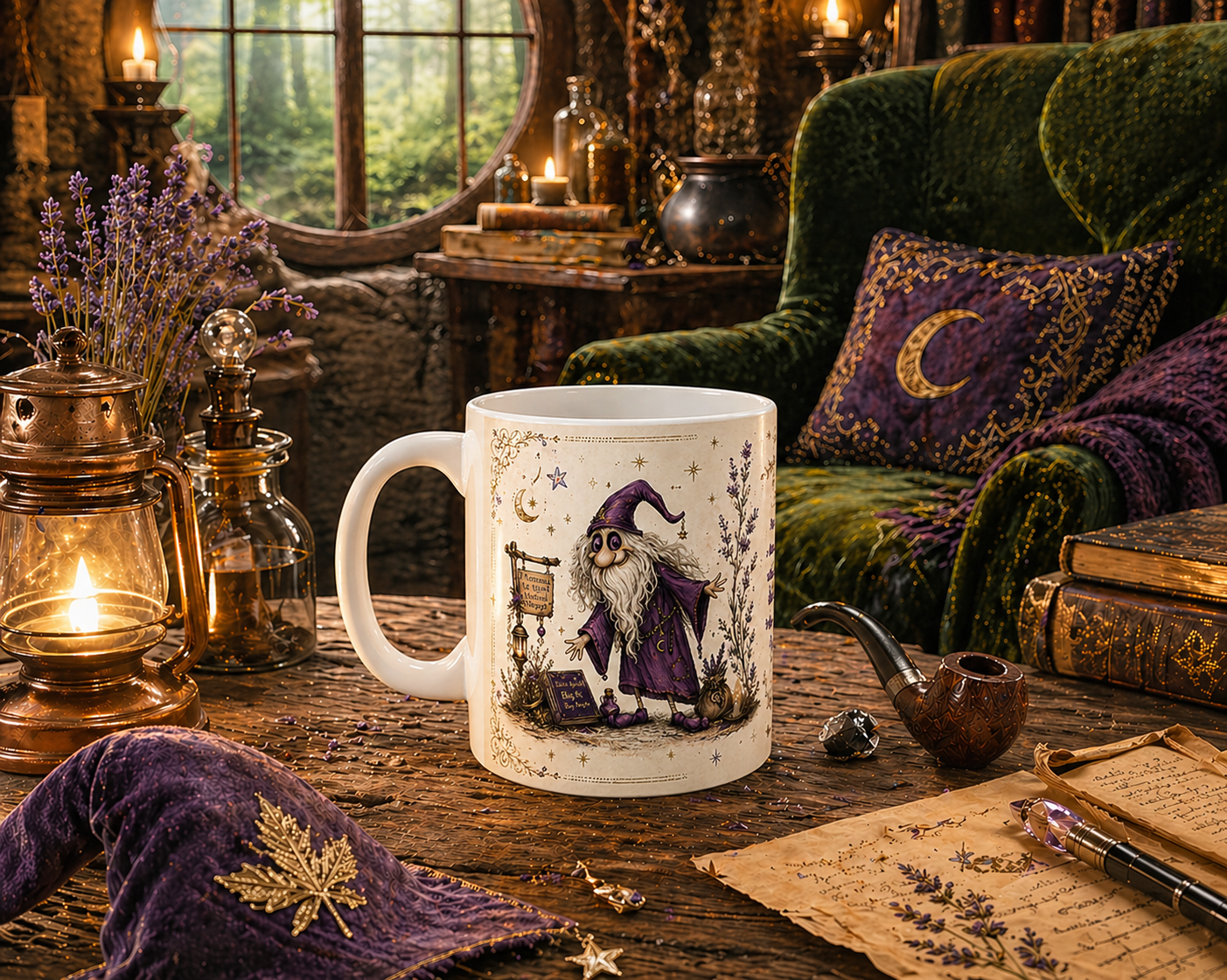 Thistlebeard Wizard Mug