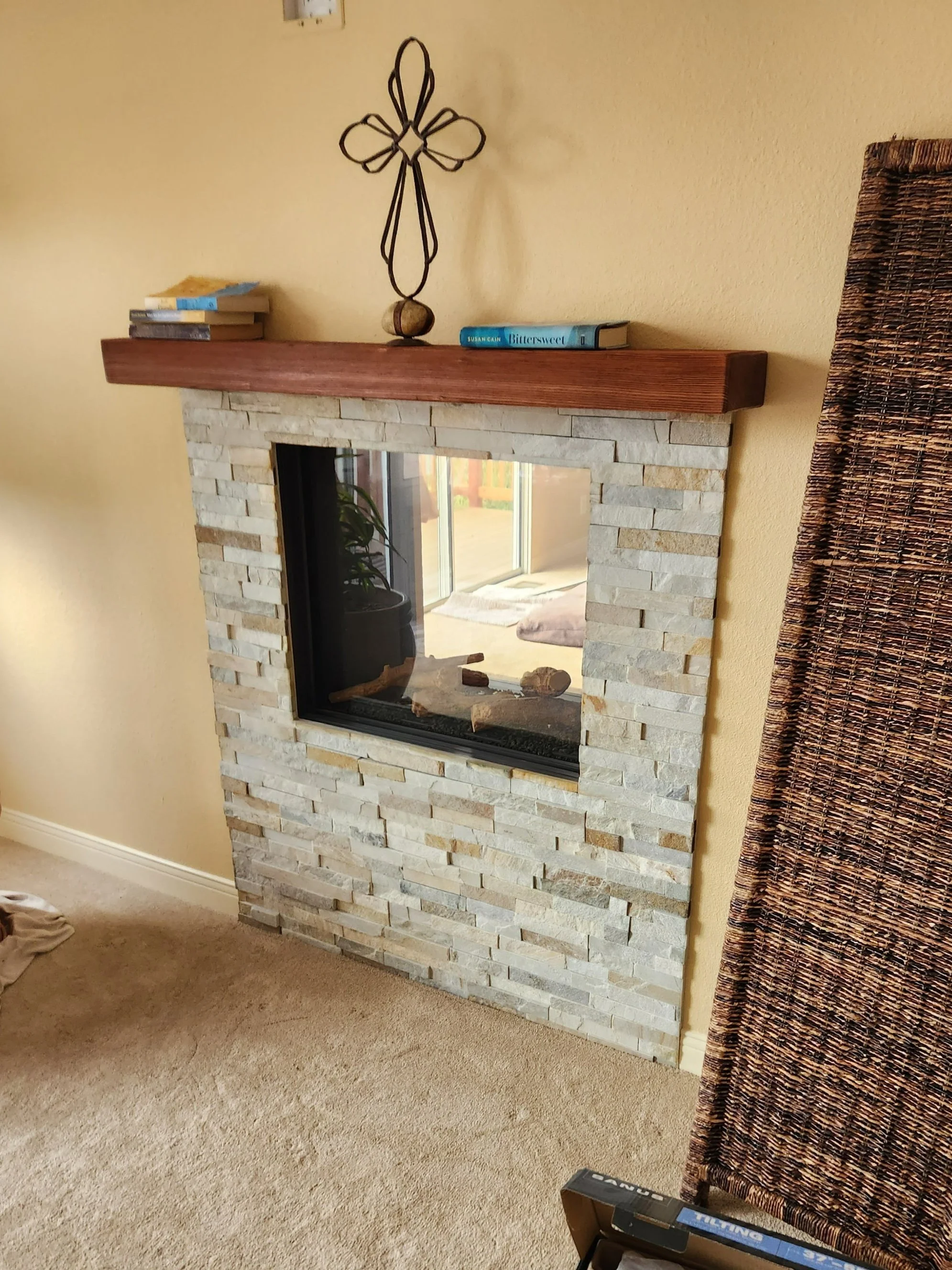 Gas Insert Fireplace, Fireplace Upgrade 