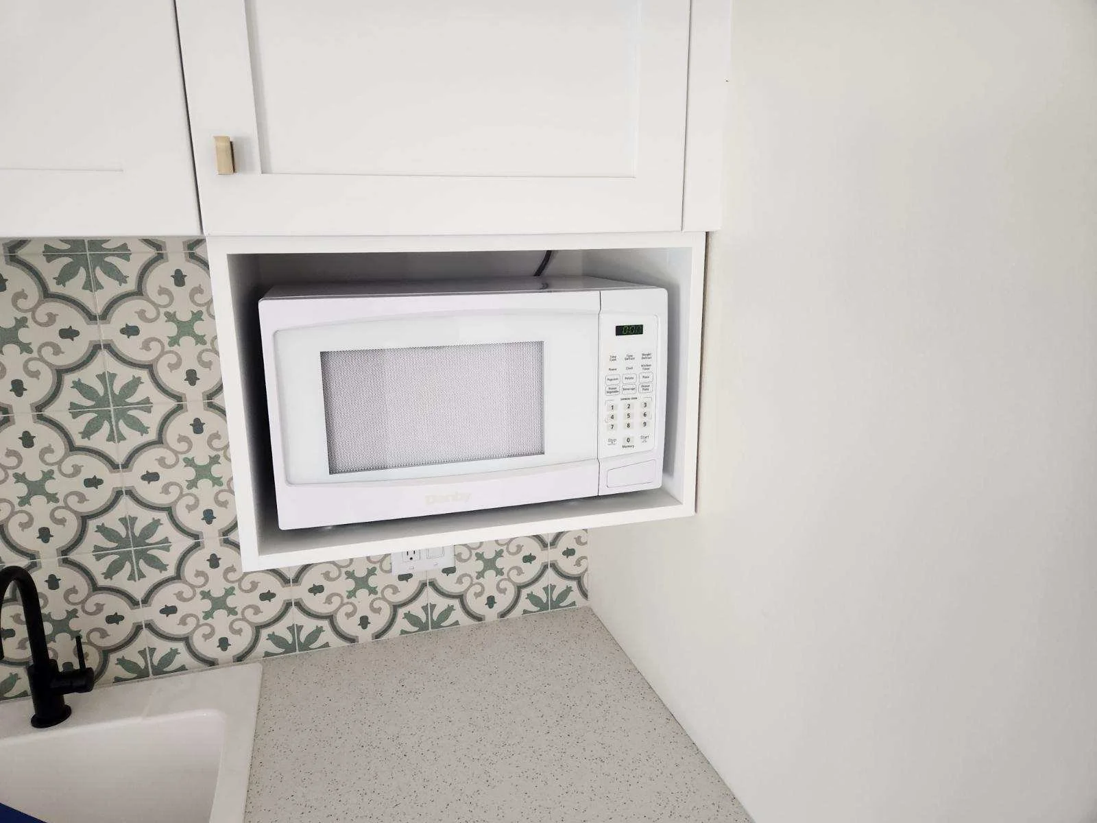 Microwave nook for Atascadero Kitchen Remodel