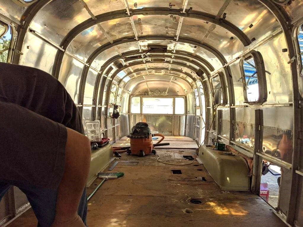 Custom Airstream Remodel. Airstream Renovation
