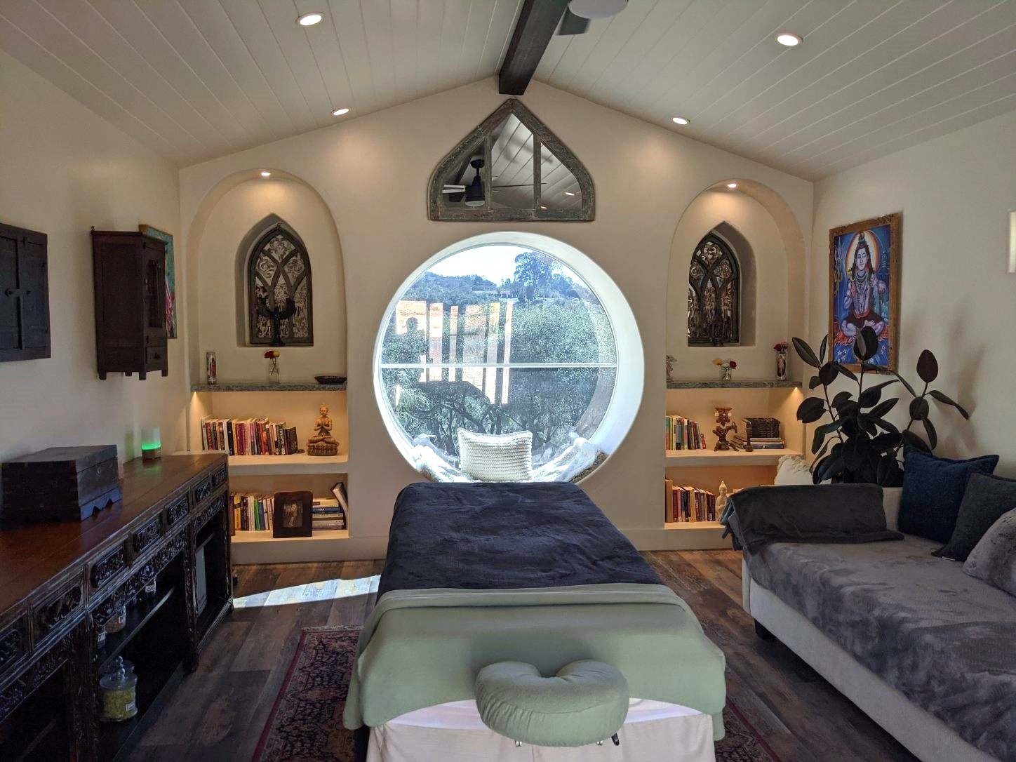 She Shed, Yoga Studio, Massage Studio. Custom Shed