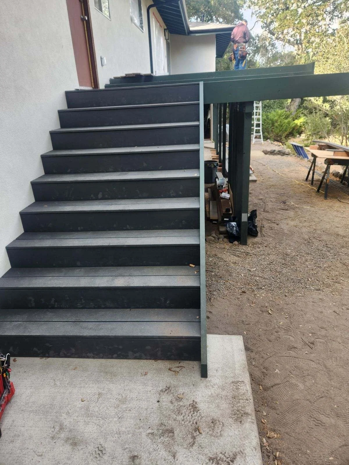 Deck Renovation. Home Remodel