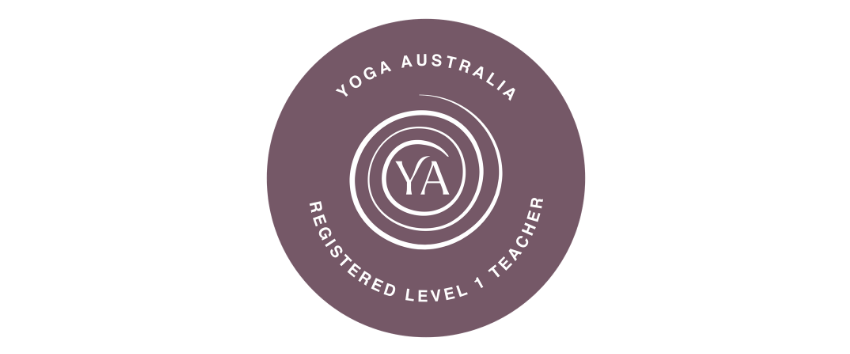 Yoga Australia Registered Level 1 Teacher Logo