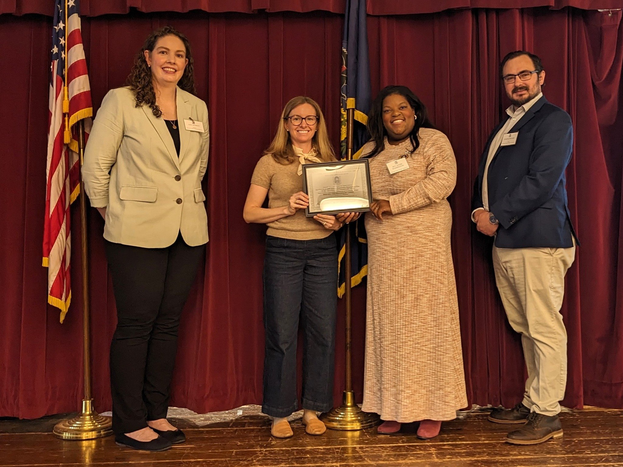 Earlier this month, I was honored to celebrate National Historic Preservation Month by receiving an award at the Delaware County Heritage Commission Annual Preservation Awards alongside the project team for the Campbell AME Church of Media Preservati