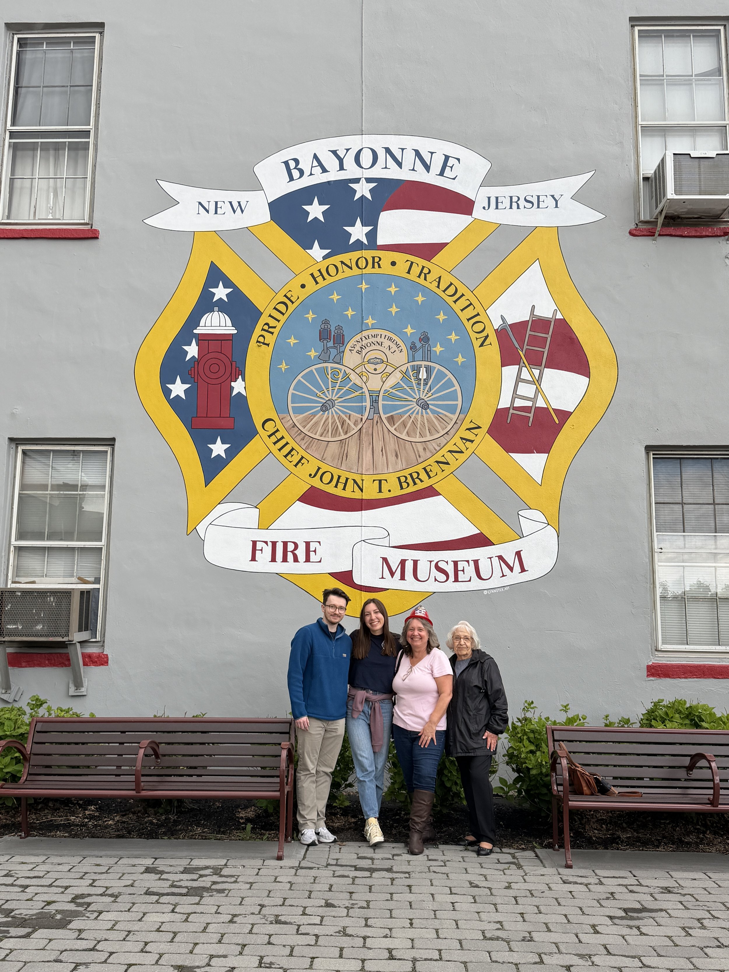 Bayonne Fire Museum Exterior Mural