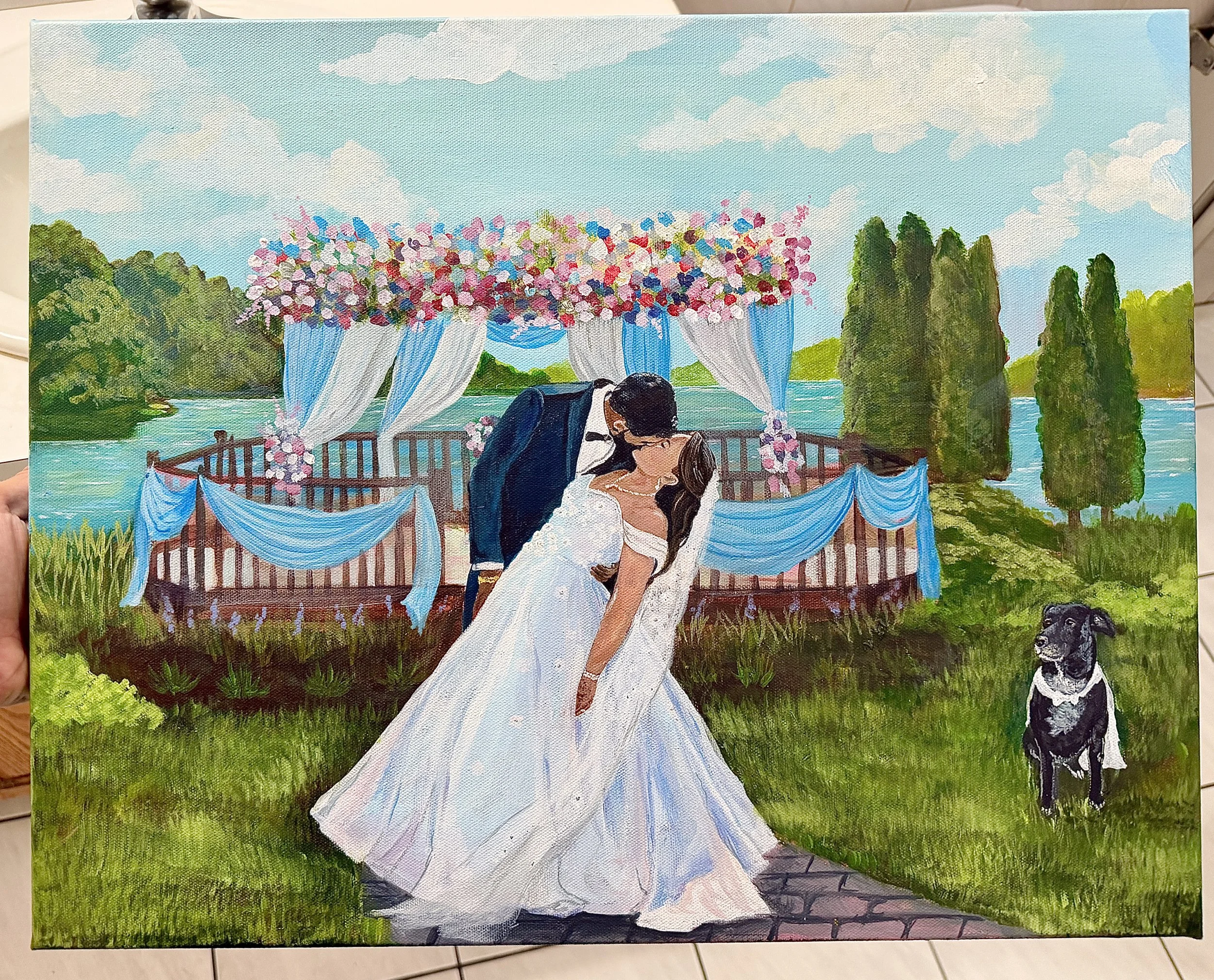 live wedding painting britthany and bhumit.jpg