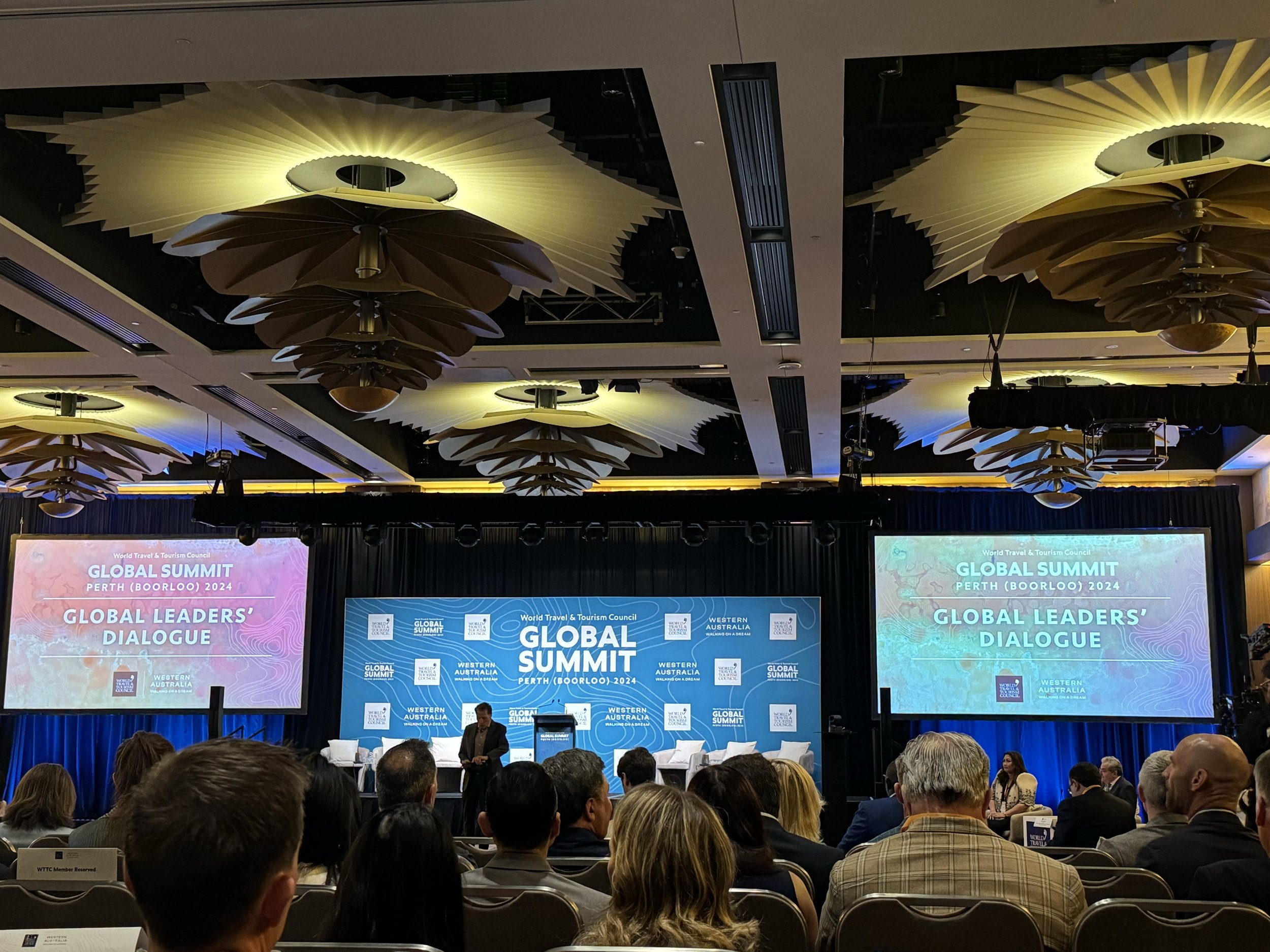 Main Stage at the 2024 World Travel and Tourism Council Global Summit