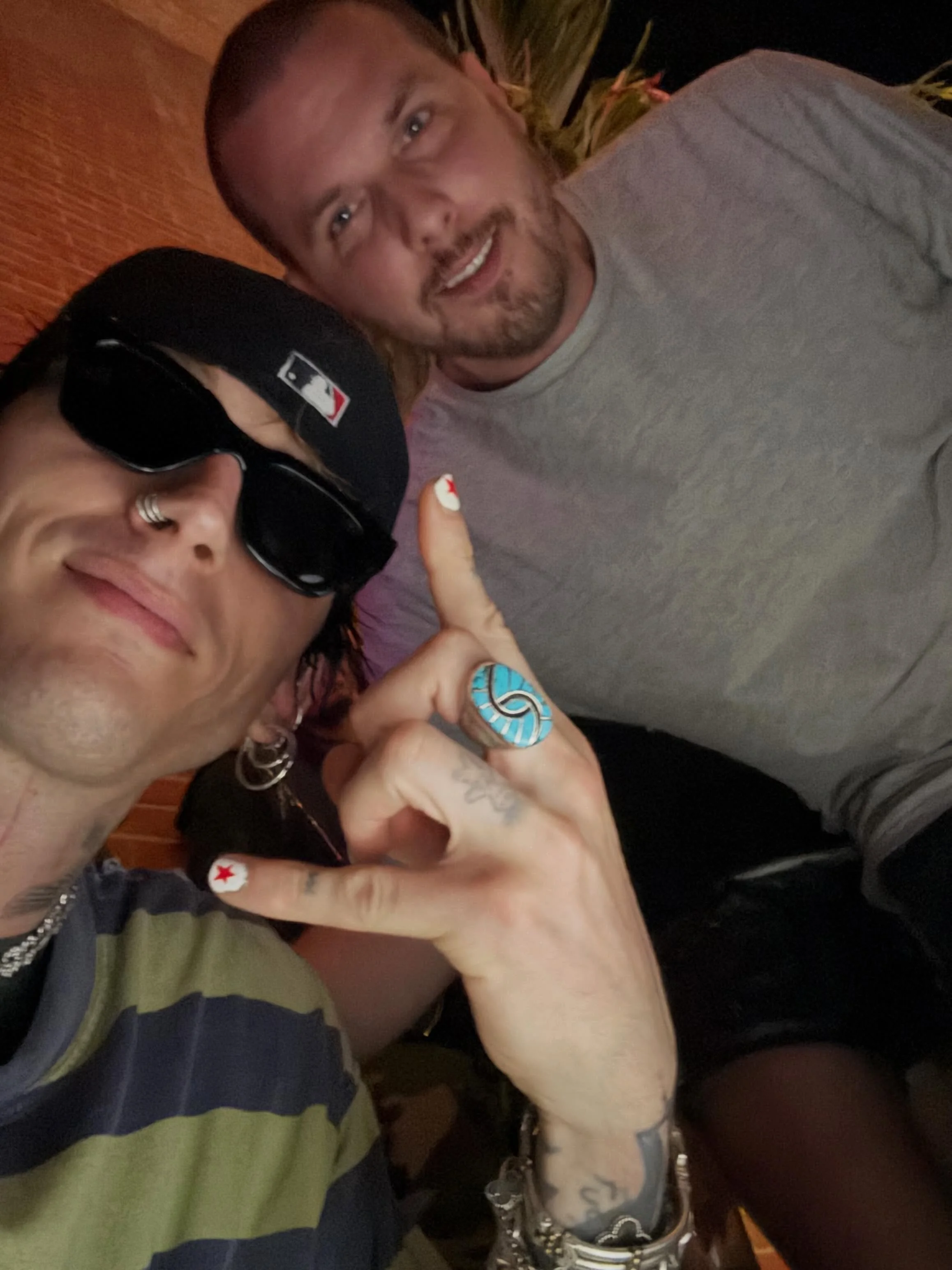Crazy night at the @meadowsmusictheatre and @mezzo_grille - @wizkhalifa and @machinegunkelly was amazing! Thank you to @gabegarza_ for taking me on this adventure tonight! The best camera man in the game! 

Shout out to everyone involved as we ripped