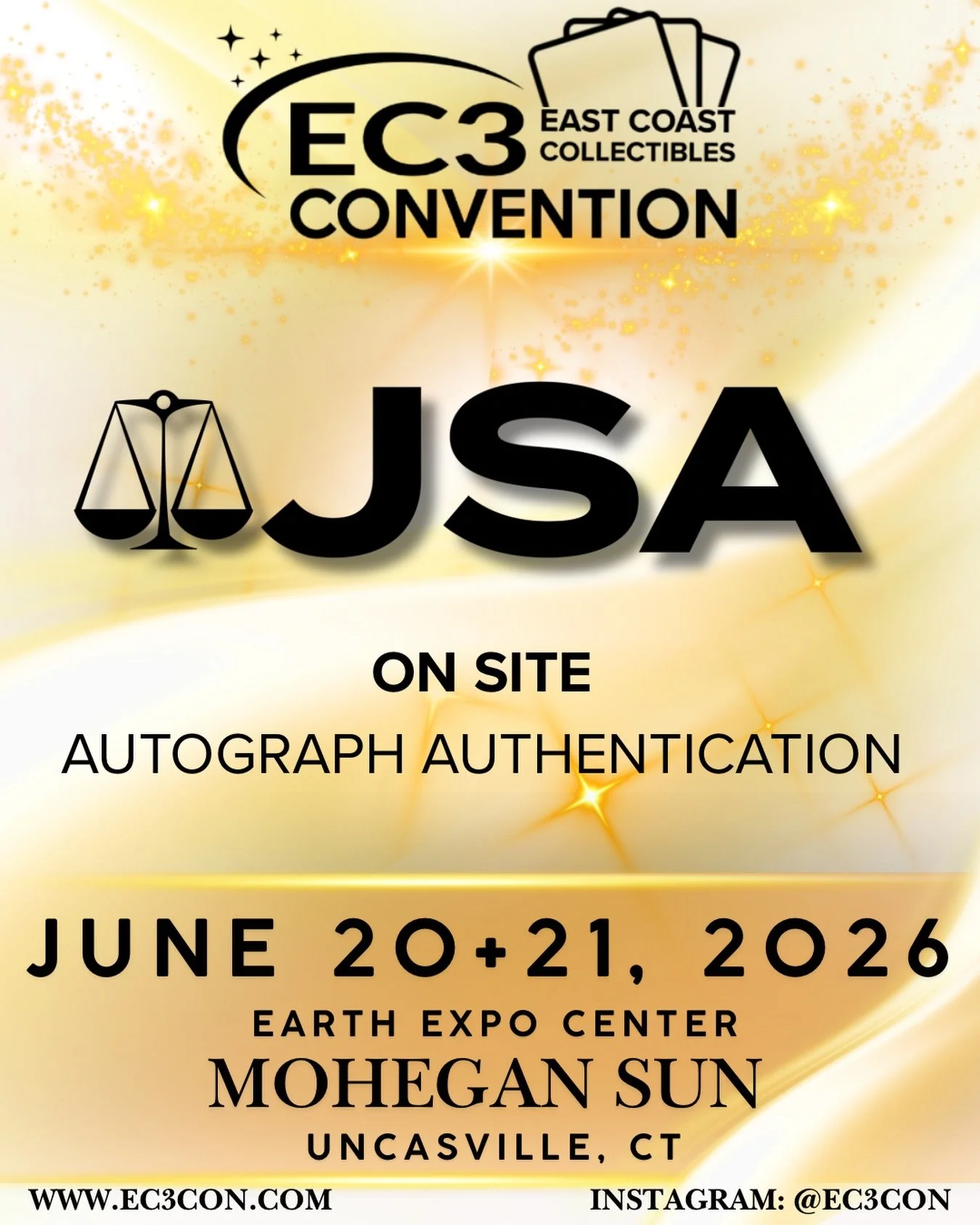 JSA Autograph Authentication &ndash; Live at the Event!

Get your collectibles authenticated on-site! JSA will be offering authentication for items signed at the show, as well as accepting previously signed memorabilia brought from home.

Trusted by 