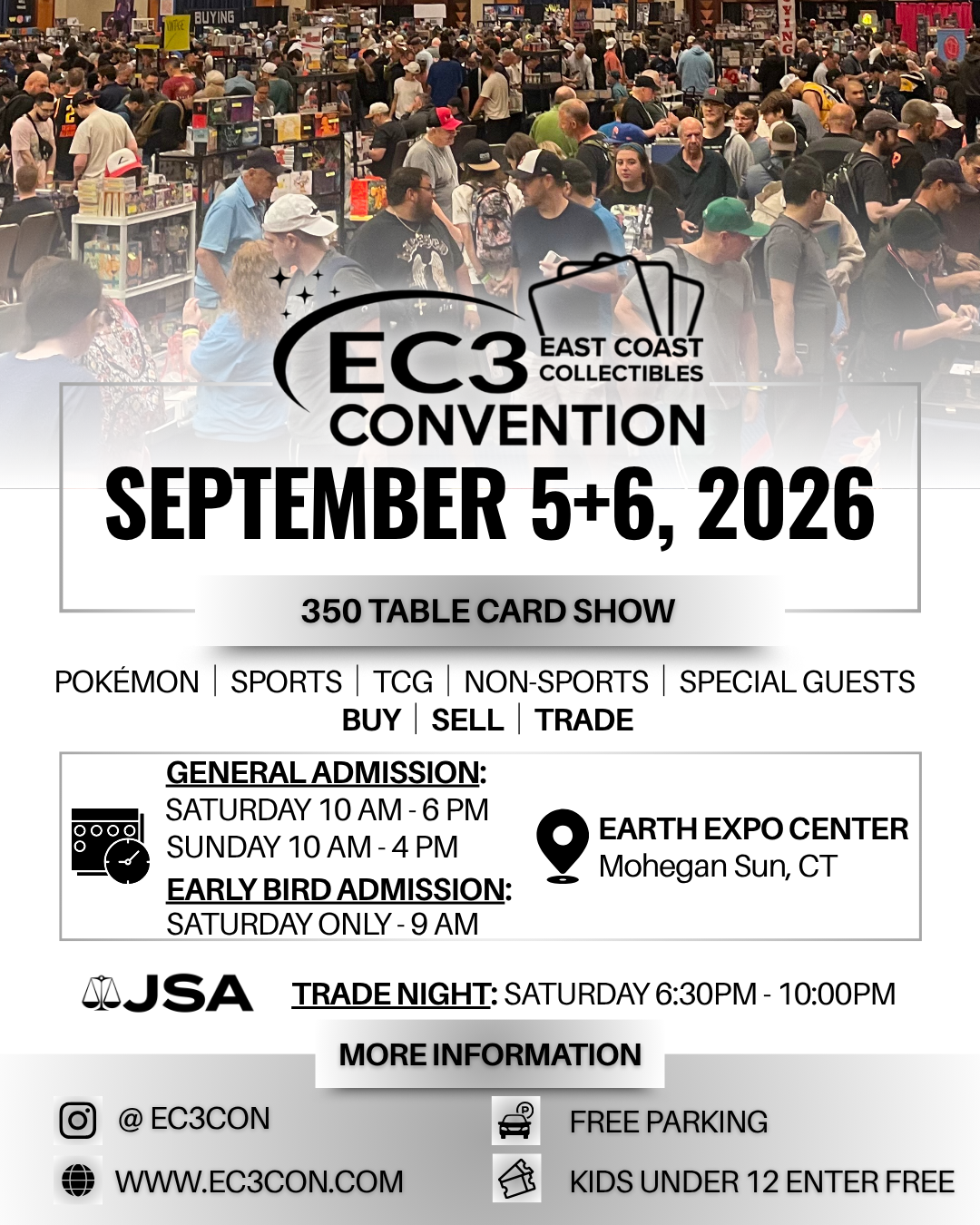 2026 Ec3con Card Show logo