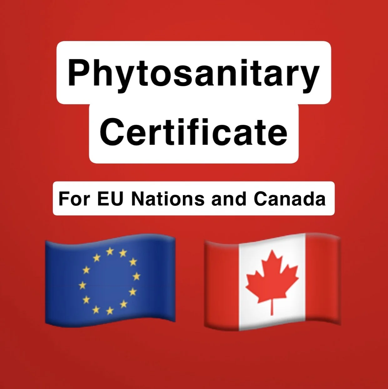 00 Phytosanitary Certificate EU Nations and Canada