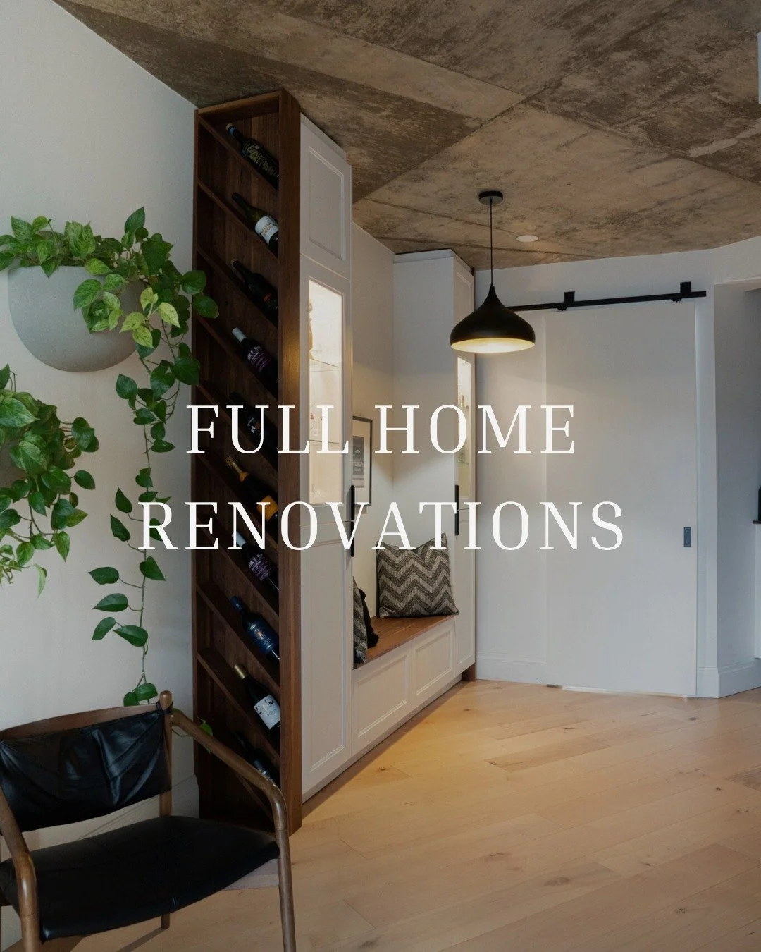 Dreaming of a home transformation? 🛠️ With our full home renovation services, we handle it all&mdash;from the ground up! Whether it&rsquo;s a modern refresh or a complete overhaul, we bring craftsmanship, attention to detail, and a touch of style to