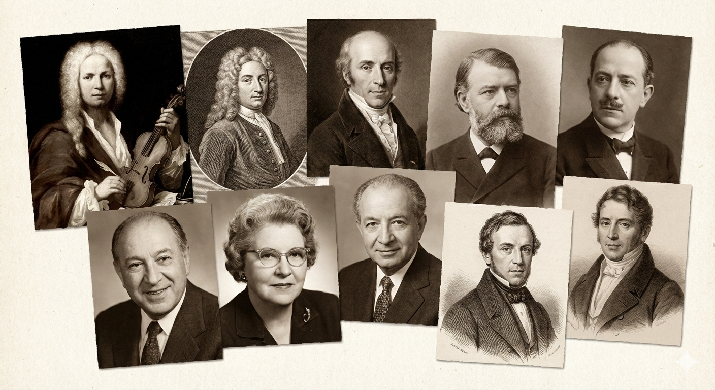 3 Most Important Violin Pedagogues of All Time