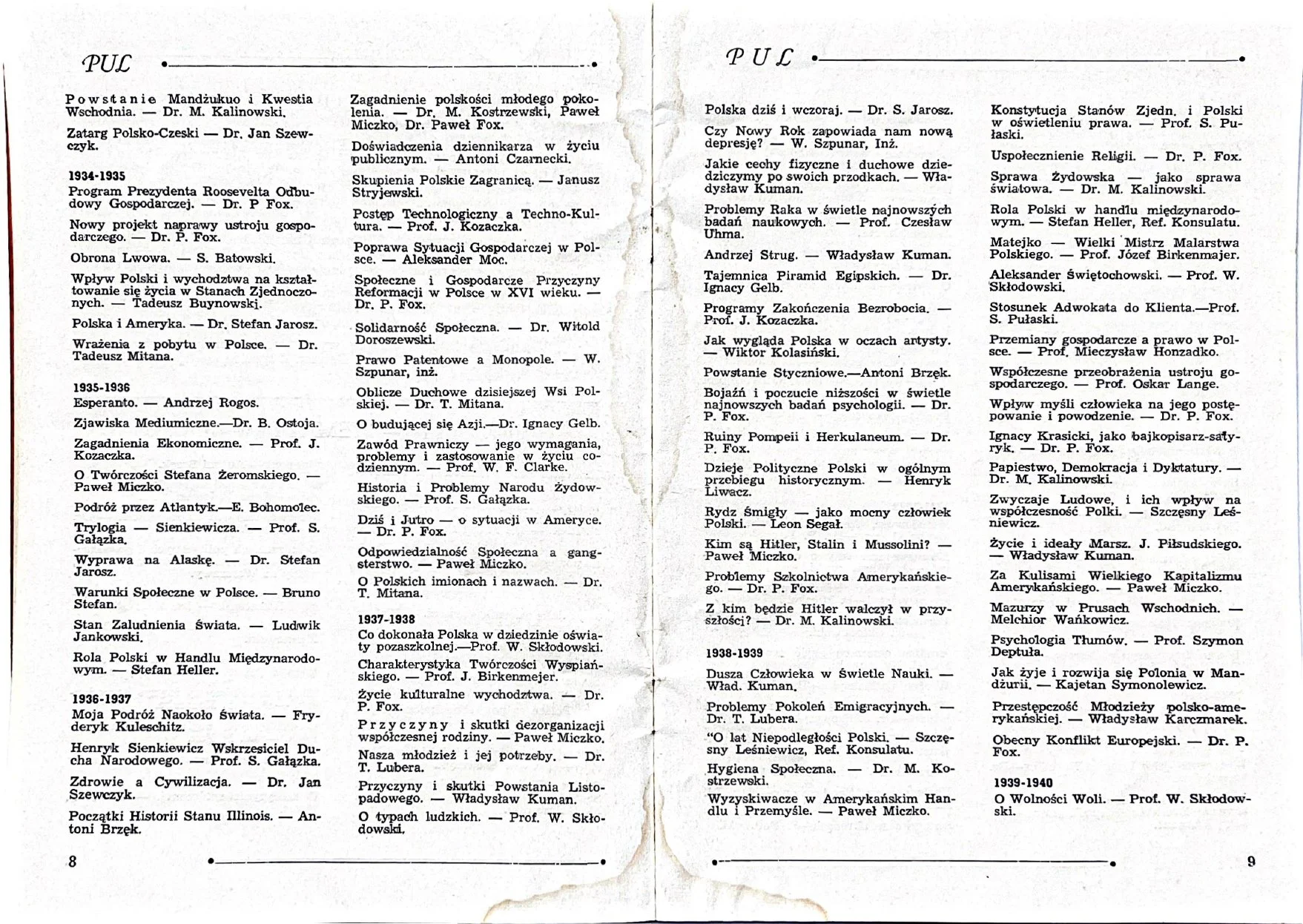 Pamiętnik 50-cio lecia Polskiego Uniwersytetu Ludowego (Chicago 1958-1959)_page-0007.jpg