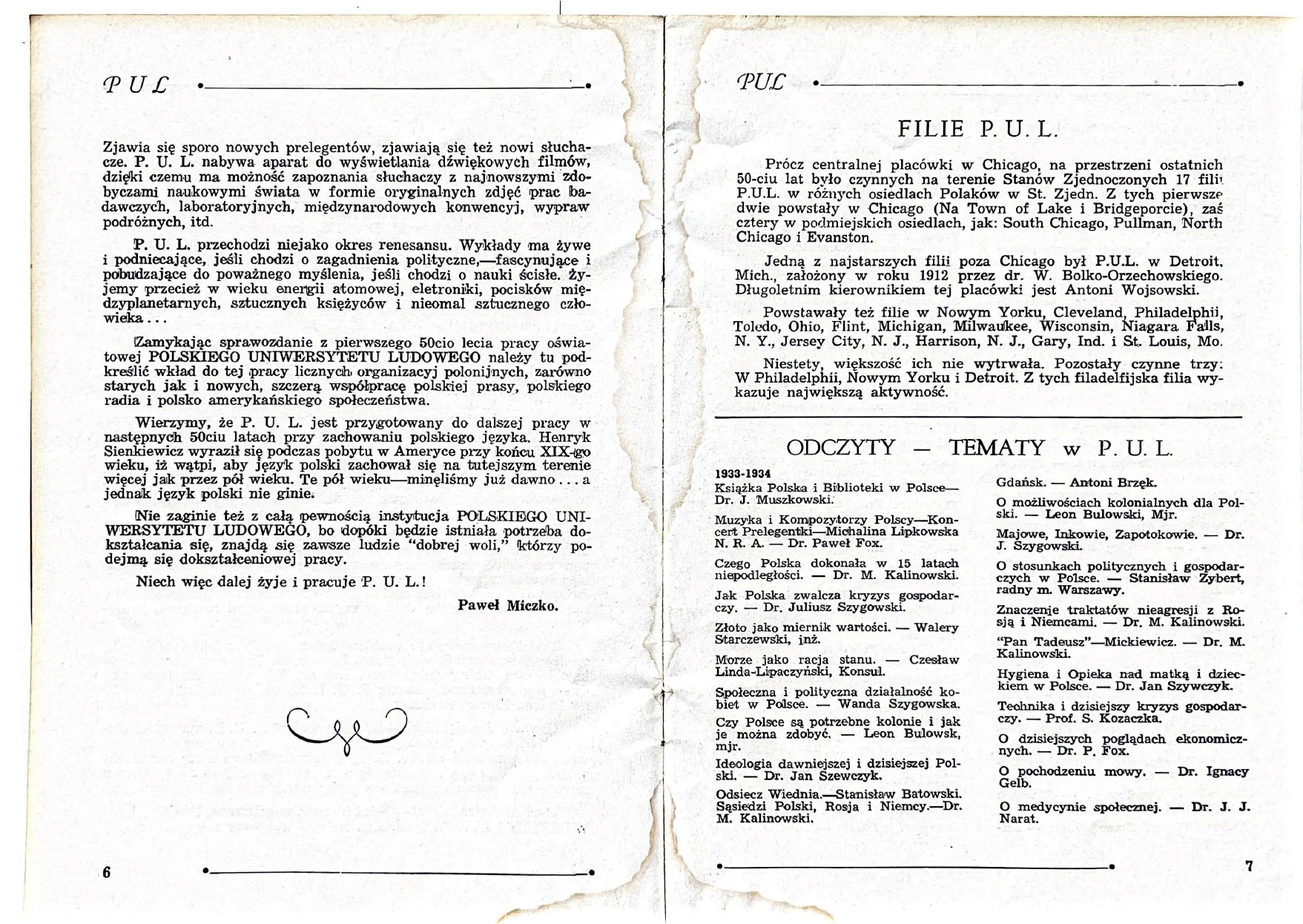 Pamiętnik 50-cio lecia Polskiego Uniwersytetu Ludowego (Chicago 1958-1959)_page-0006.jpg