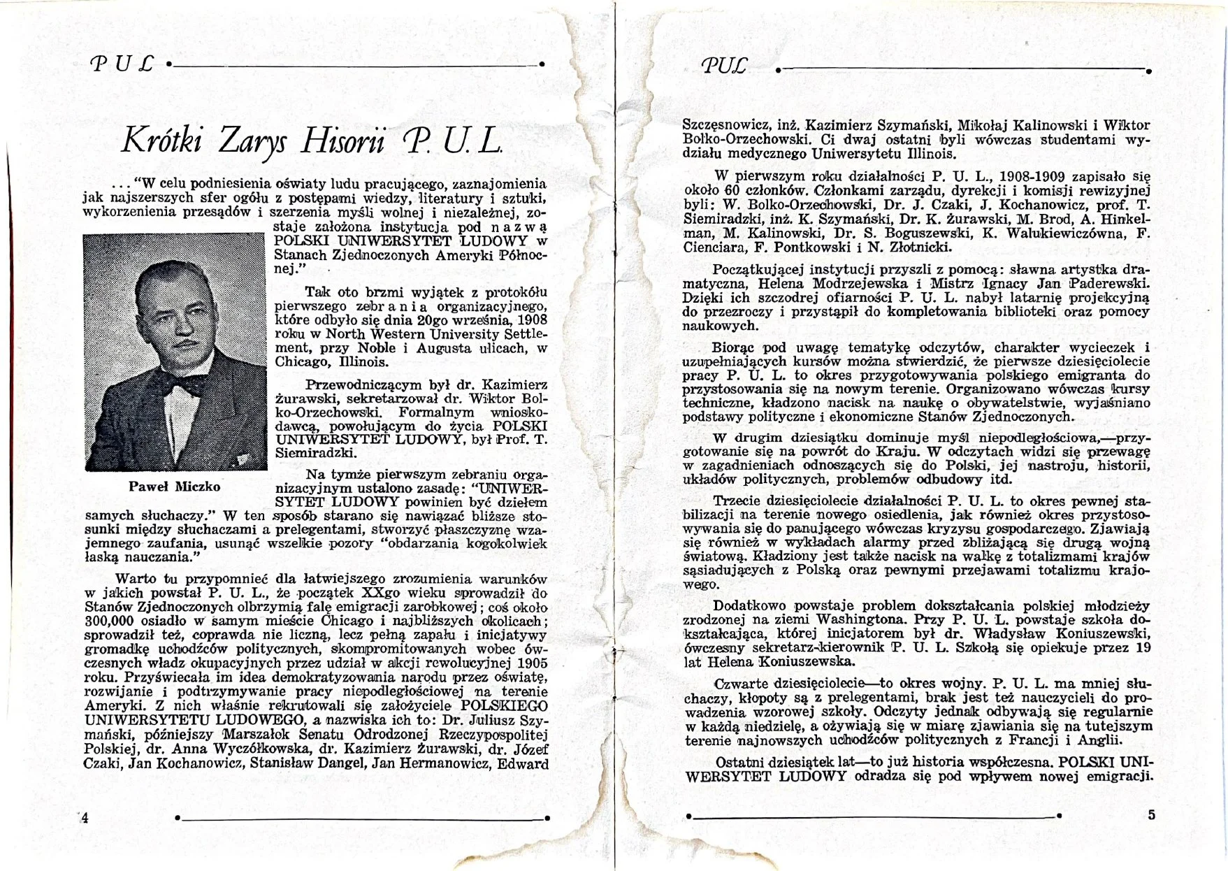 Pamiętnik 50-cio lecia Polskiego Uniwersytetu Ludowego (Chicago 1958-1959)_page-0005.jpg
