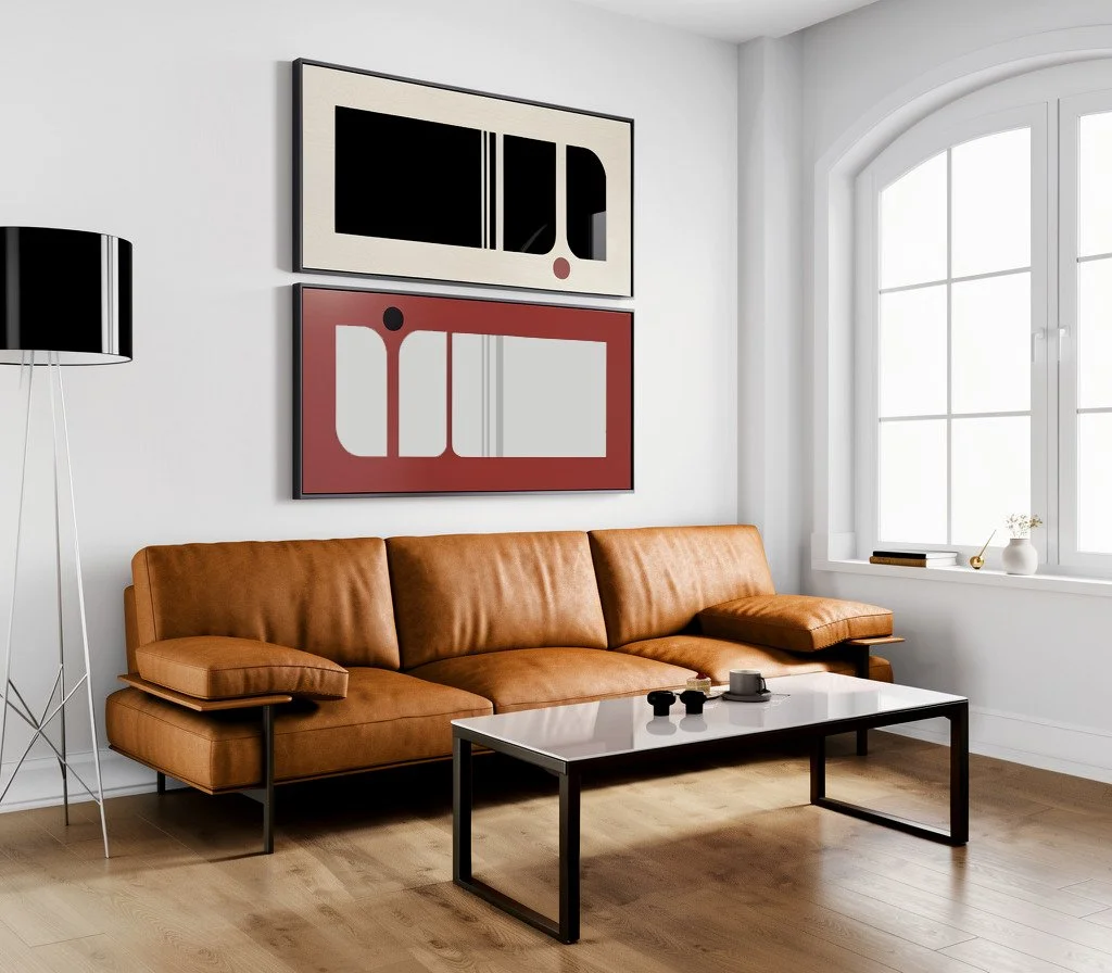 Minimalist living room with a leather sofa-Angled.jpg
