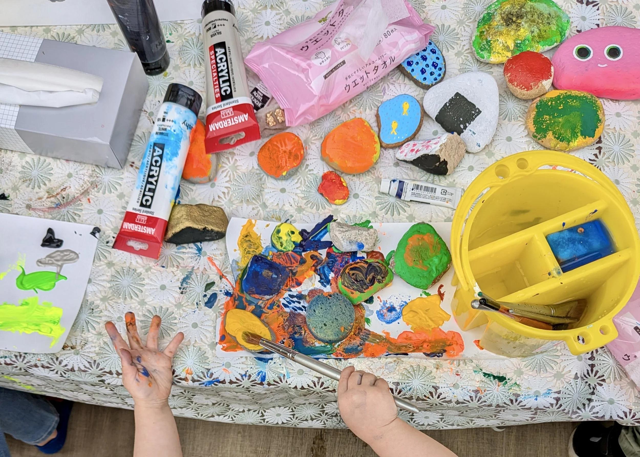 Stone Painting Workshop
