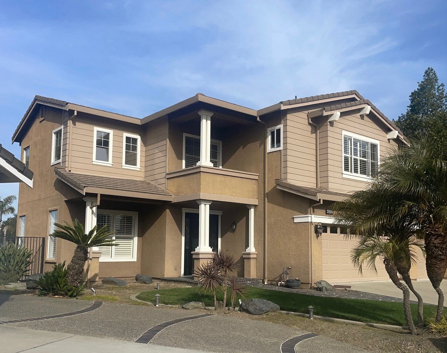 Brown Home in Suburban Bay Area.