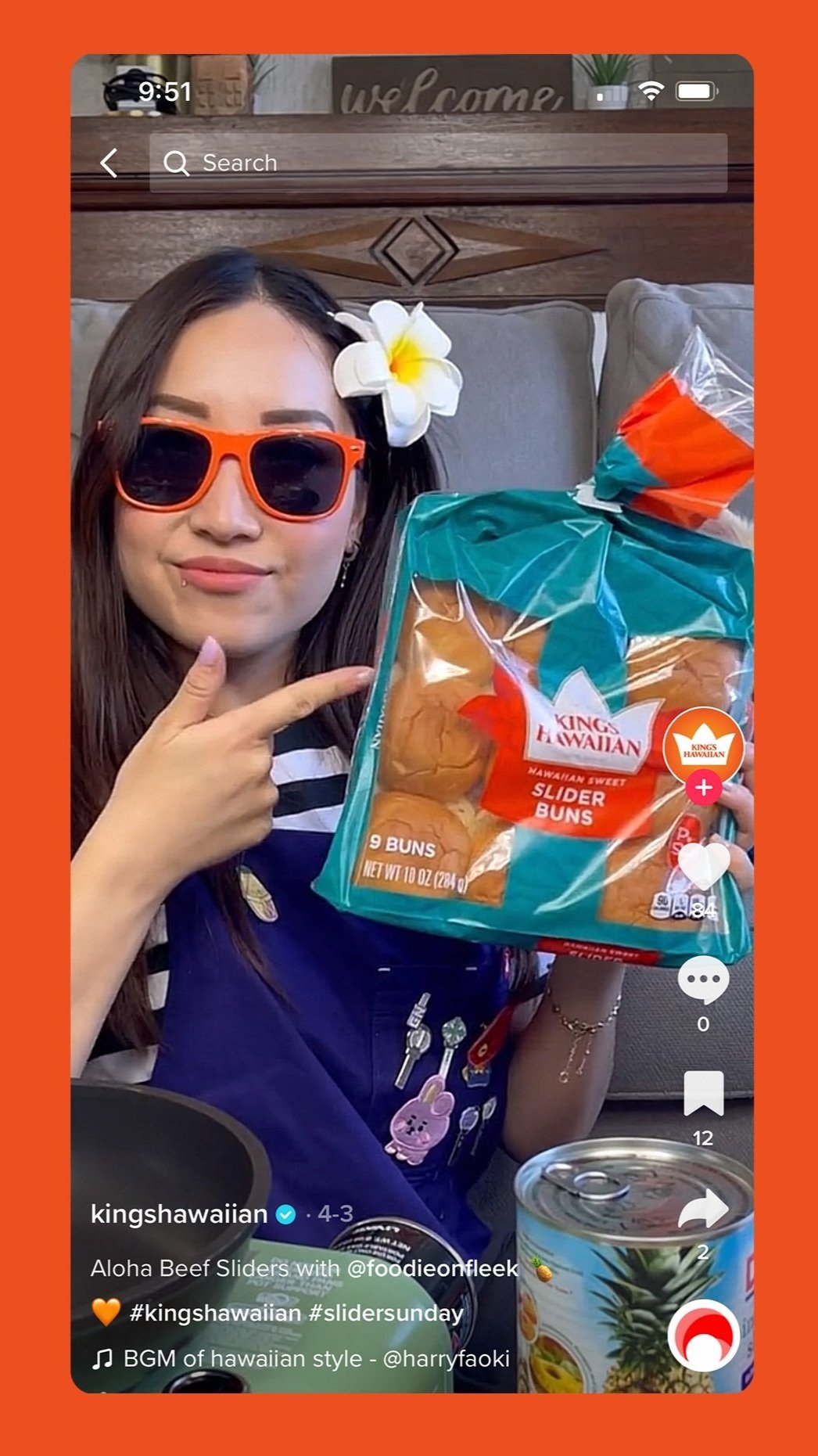 King's Hawaiian Slider Sunday