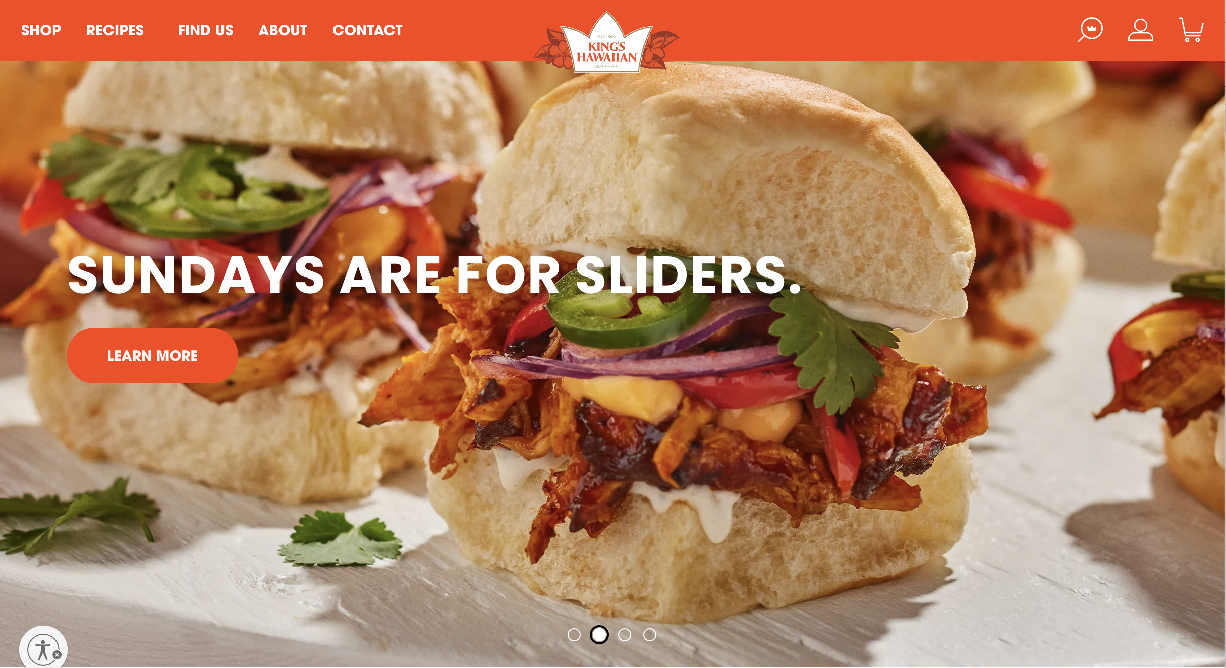 King's Hawaiian Slider Sunday