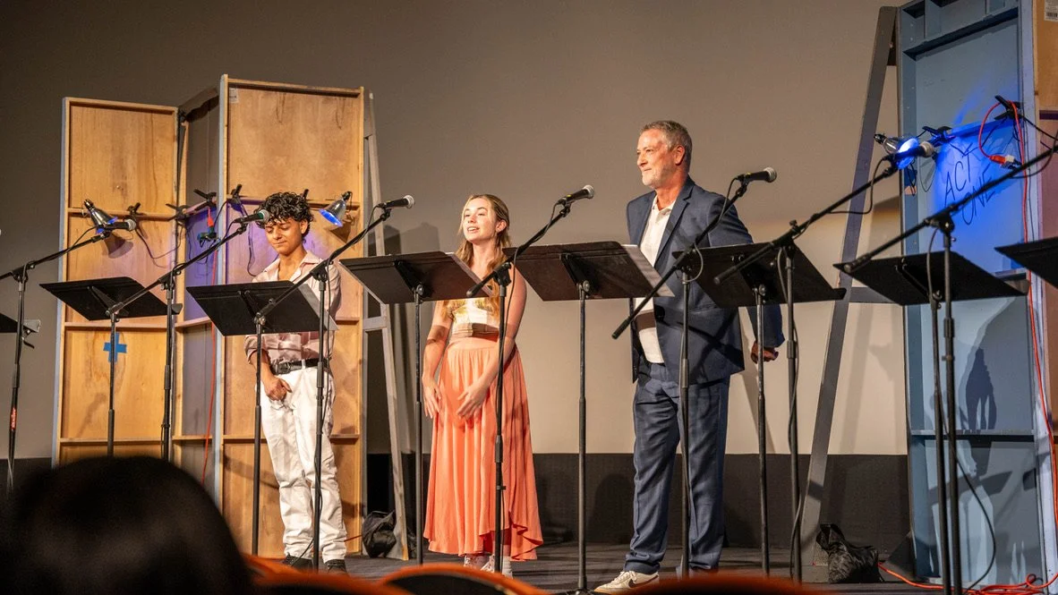   PS•YPF alumni George and Brooklyn Rutledge returned in 2024 to co-host the festival, welcoming the next generation of winners.  