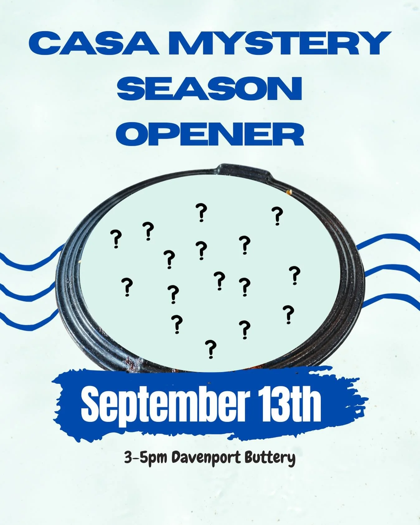 Welcome and welcome back to CASA! 👀 Something&rsquo;s cooking&hellip; but what exactly?  You&rsquo;ll have to come find out 😉. Join us in the Davenport Buttery from 3&ndash;5 PM on September 13 to uncover the mystery activity we&rsquo;ve prepared. 