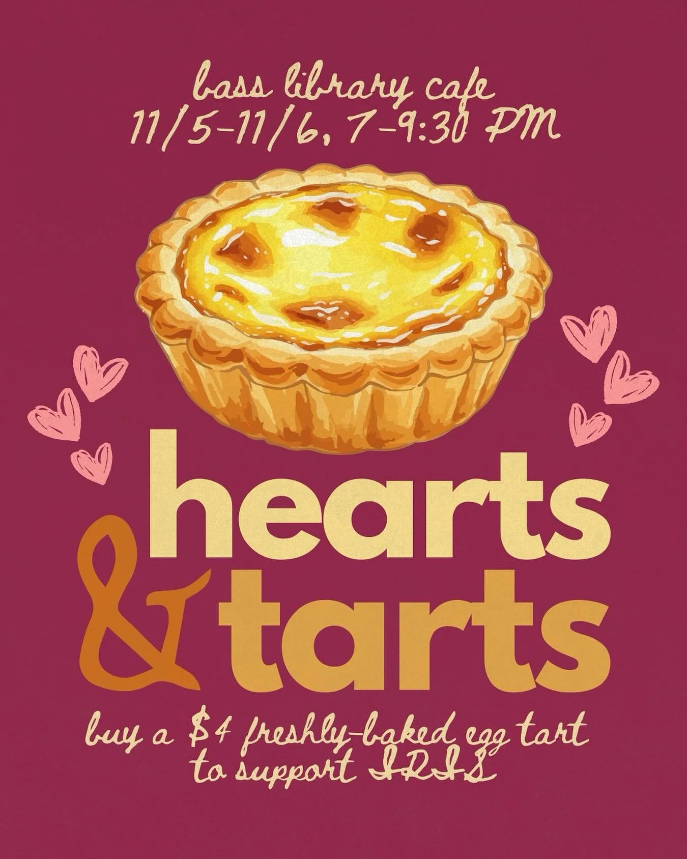 Are you looking to make a difference in the New Haven community? Do you love delicious handmade pastries? If you answered yes to either, join CASA&rsquo;s Political Chairs in Bass Library Cafe on November 5-6, from 7PM-9:30PM for our Giving Hearts &a