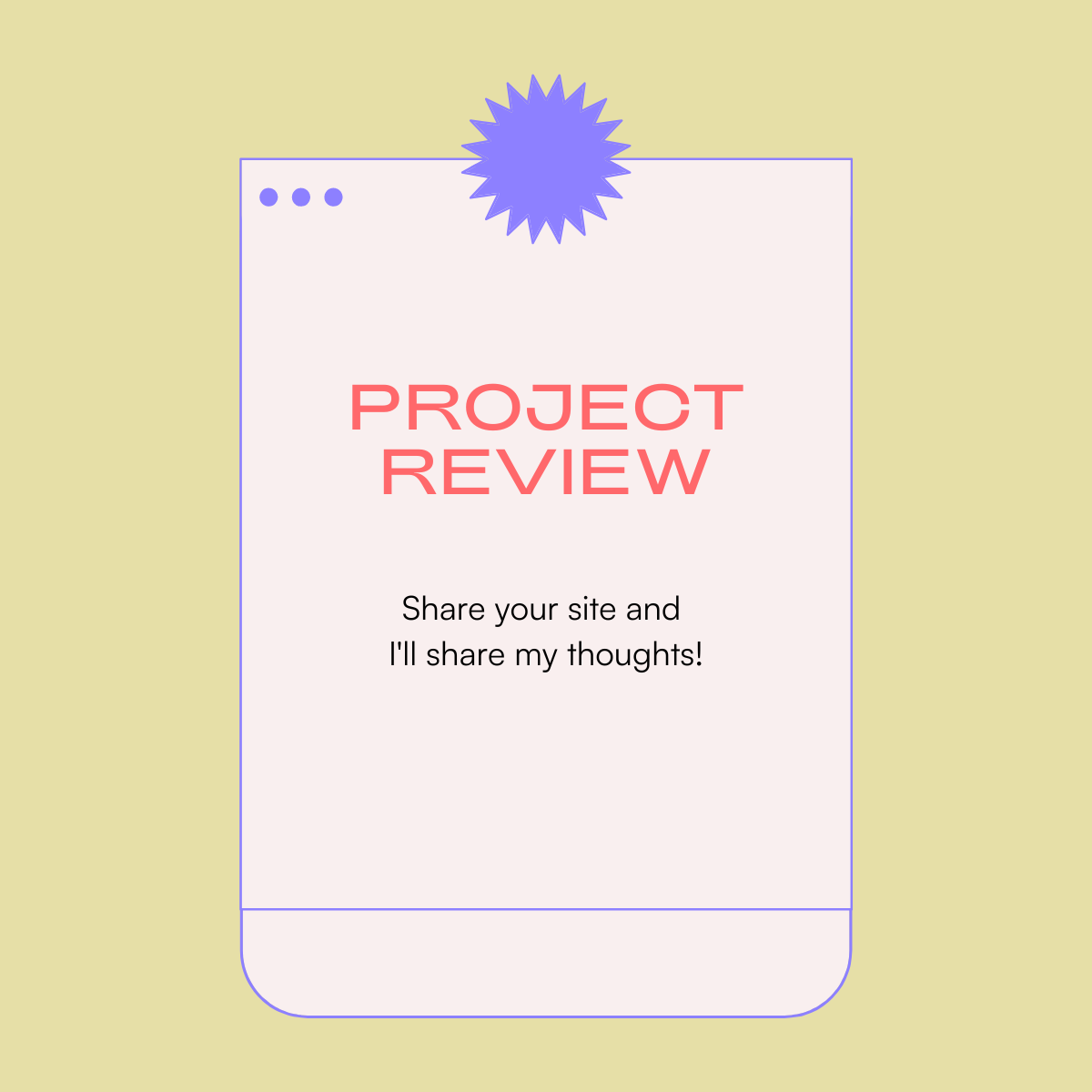 Let’s talk about your work