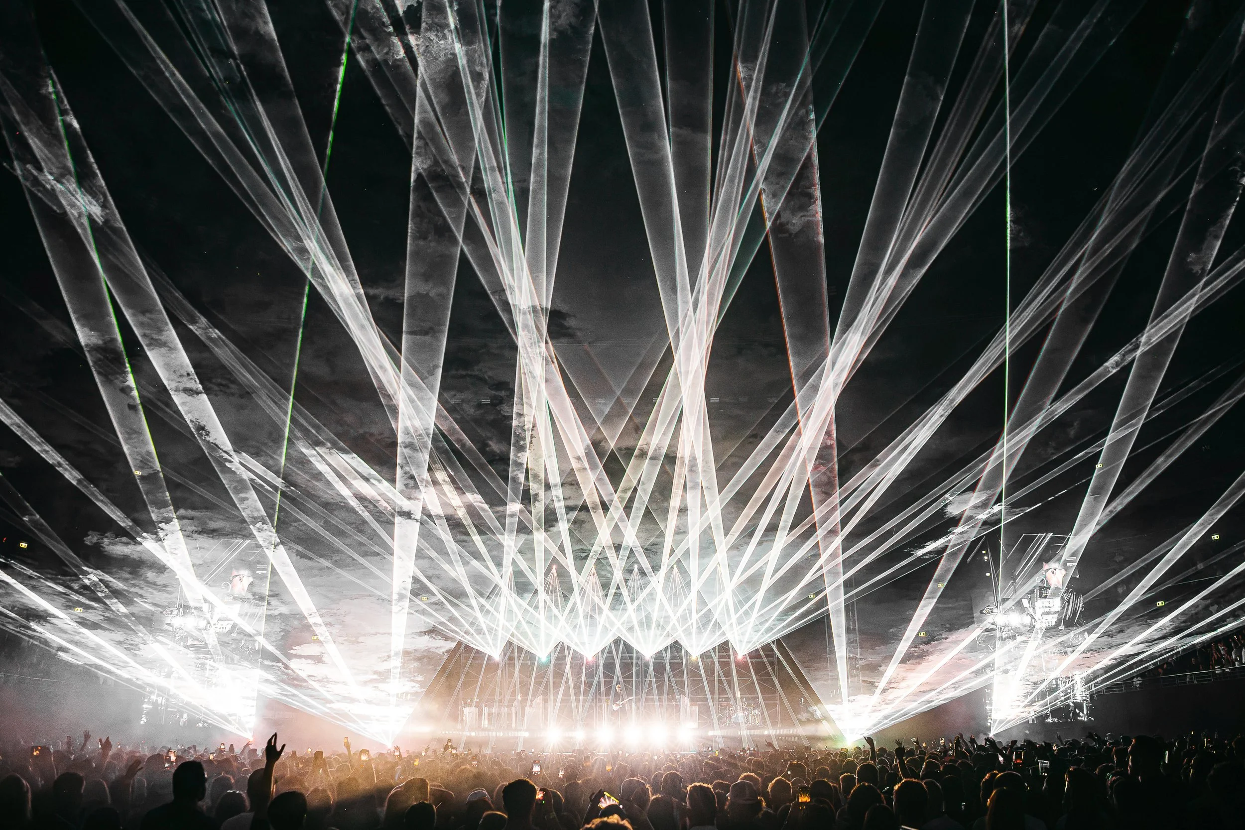 Rufus Du Sol Inhale Exhale Tour Laser Design & Programming by Timeless Design
