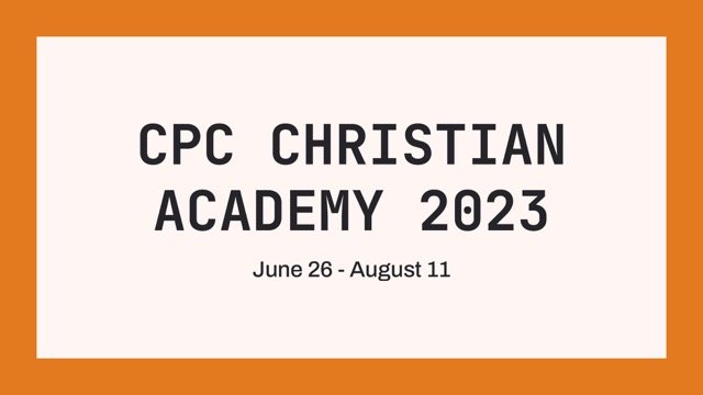 CPC Christian Academy