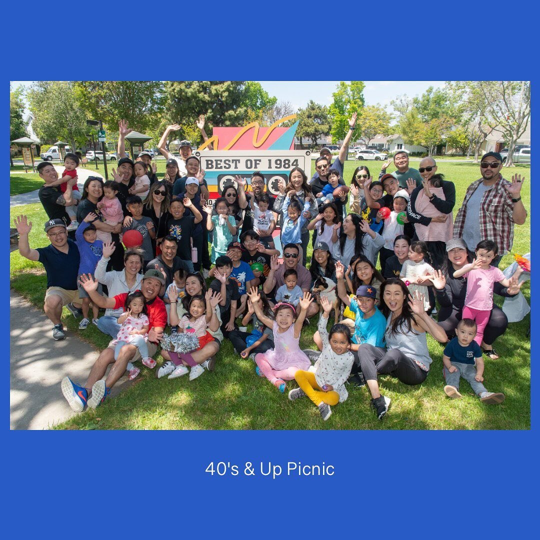 Sunshine, good food, and loads of fun&mdash;our 40s &amp; Up Picnic was all that and a bag of chips! We made deeper connections with one another and had fun activities for the little ones at this gathering. Thank you to all who came out for making it