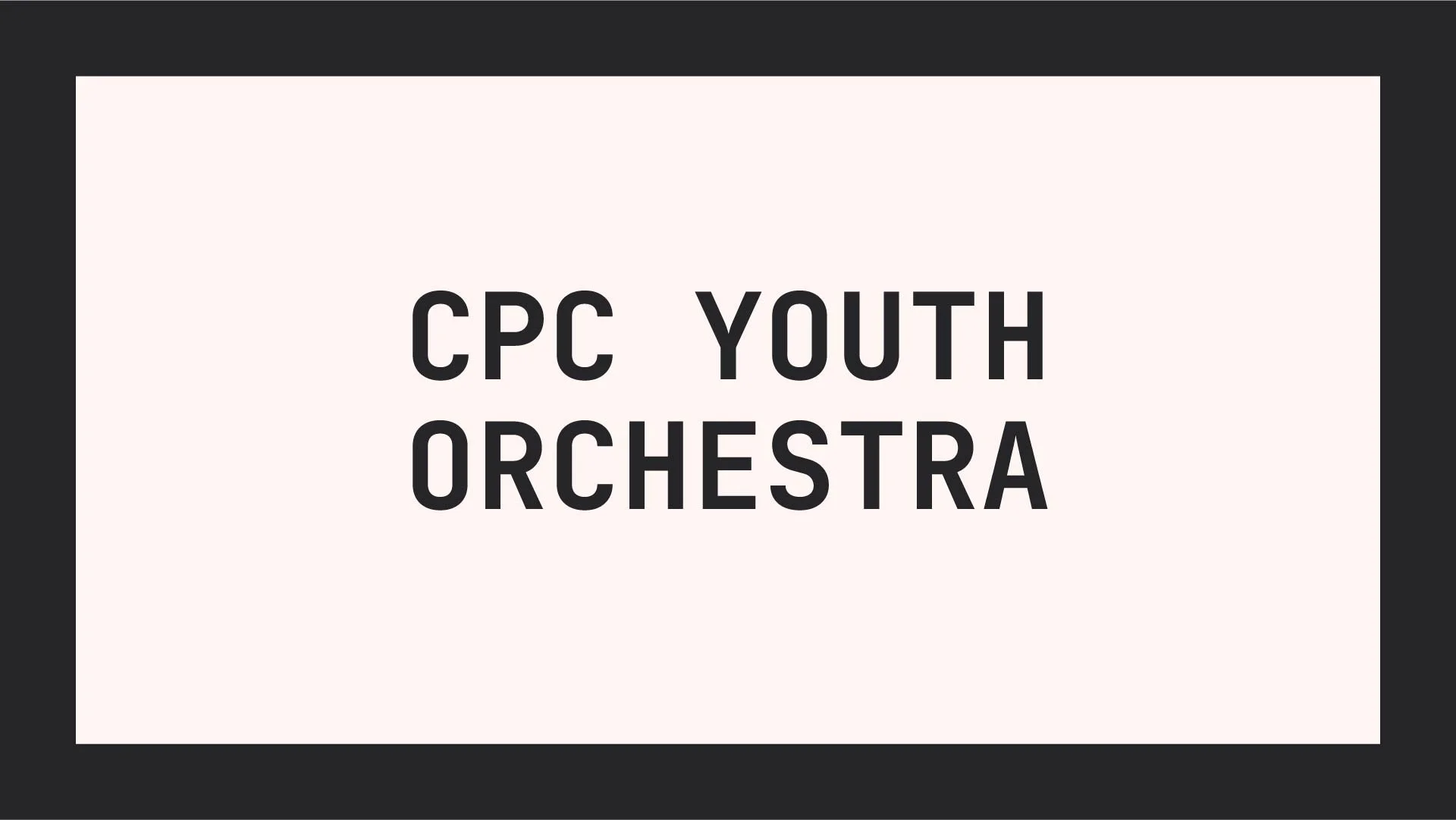 CPC Youth Orchestra