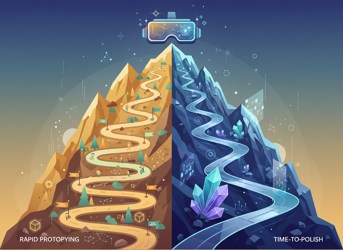 Blog header Unity vs Unreal illustrative