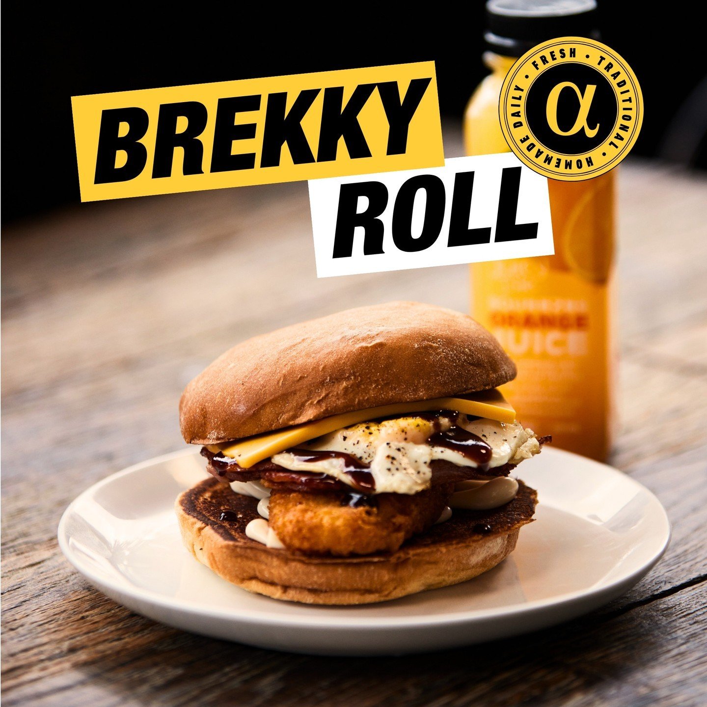 🌅 Rise and grind with our delicious Brekky Roll! The perfect start to your day served with a smile. Bacon, egg, cheese, hashbrown with mayo &amp; BBQ sauce.

#BrekkyRoll #ServiceWithASmile #ChookALiciousBreakfast