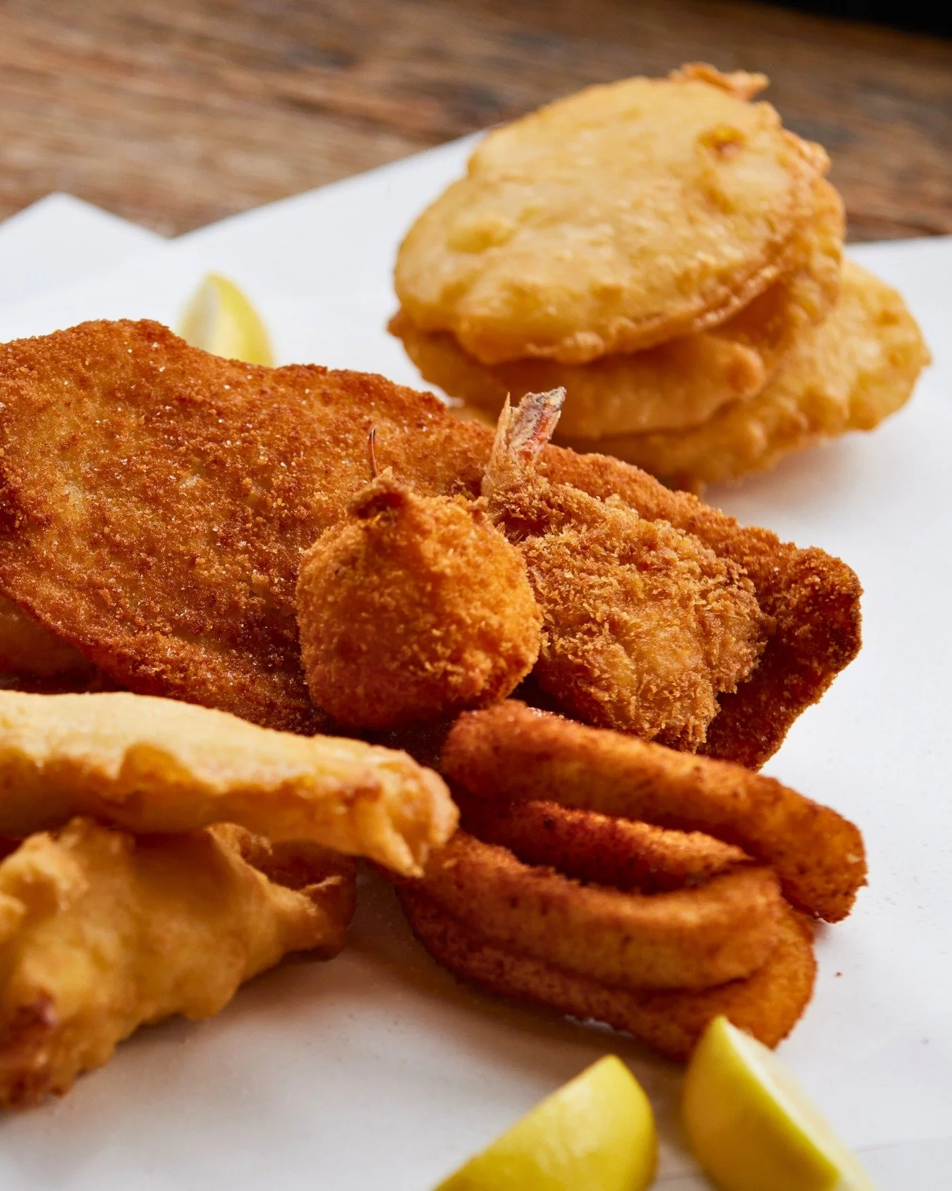 Sea-food. Eat-food. Repeat. 🐟🍤🍟 Golden, crispy, and straight-up addictive - this is how Chook does seafood. Who&rsquo;s diving in first? 😏 #Chookalicious #SeafoodGoals #FriedAndTested #CatchYouAtChook