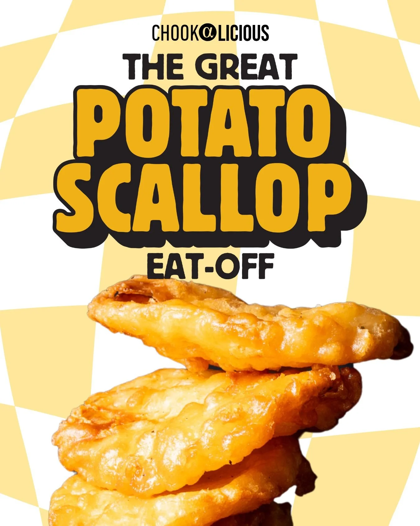 🥔 The Great POTATO SCALLOP Eat-Off 🥔
8 competitors. 1 champion. $300 up for grabs. 💰

Think you&rsquo;ve got the stomach for glory? Applications are still open - only 8 scallop soldiers will make it to the table.

📅 October 25th
🏆 $300 prize for