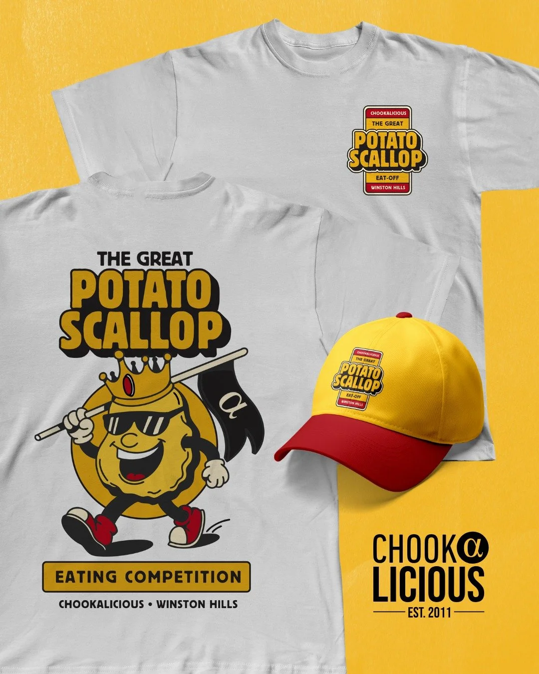🥔💥 We are PUMPED to see our contestants this Saturday at The Great Potato Scallop Eat-Off! 💥🥔
All dressed up and ready to devour...our scallop warriors will be hitting the stage in full get-up, ready to take on A LOT of potato 👊
📍 Competition