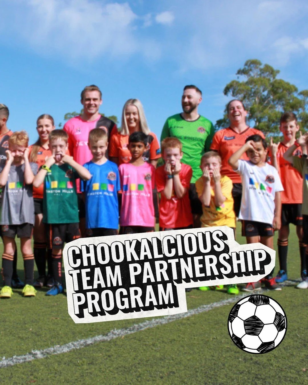 Cheering loud, playing proud 🏆💛
Supporting our local sports stars with burger and $100 voucher giveaways - because community wins every time!
Photo credit: Winston Hills Football Club 📸

#LocalLegends #CommunitySpirit #SupportLocalSports #chookali