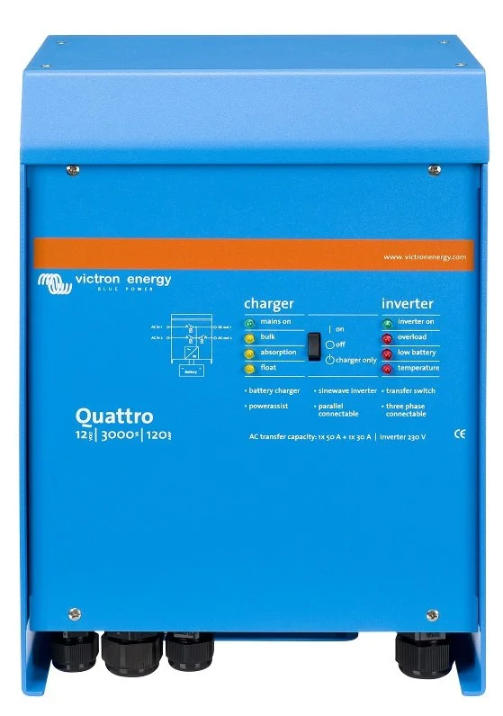 Victron Quattro 24/5000/120100/100 230V VE.Bus — Preston Off Grid