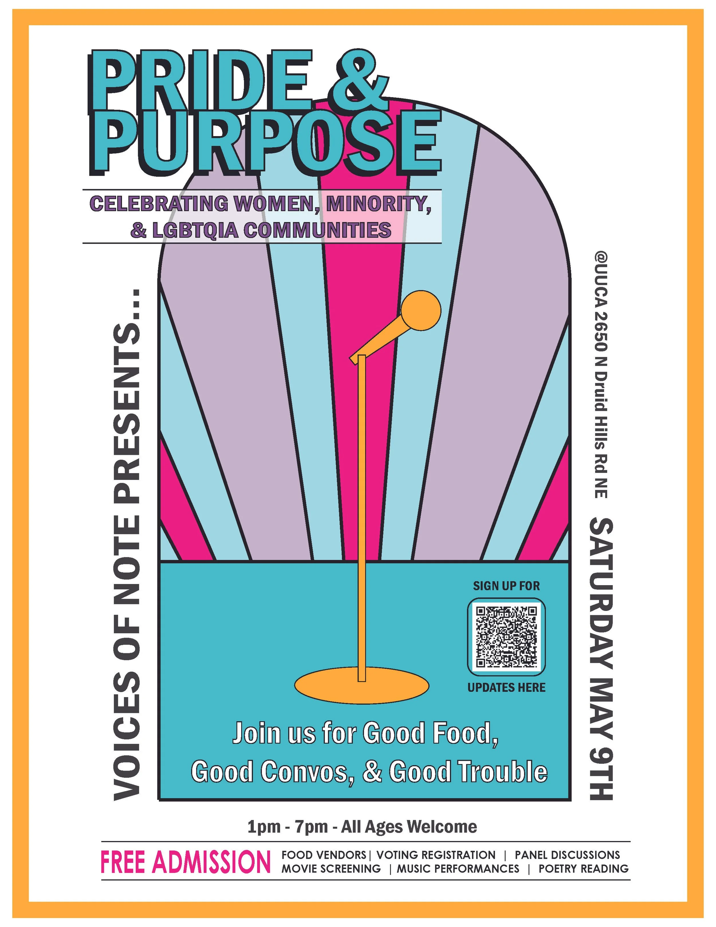 Pride & Purpose: Celebrating Women, Minority, & LGBTQIA Communities