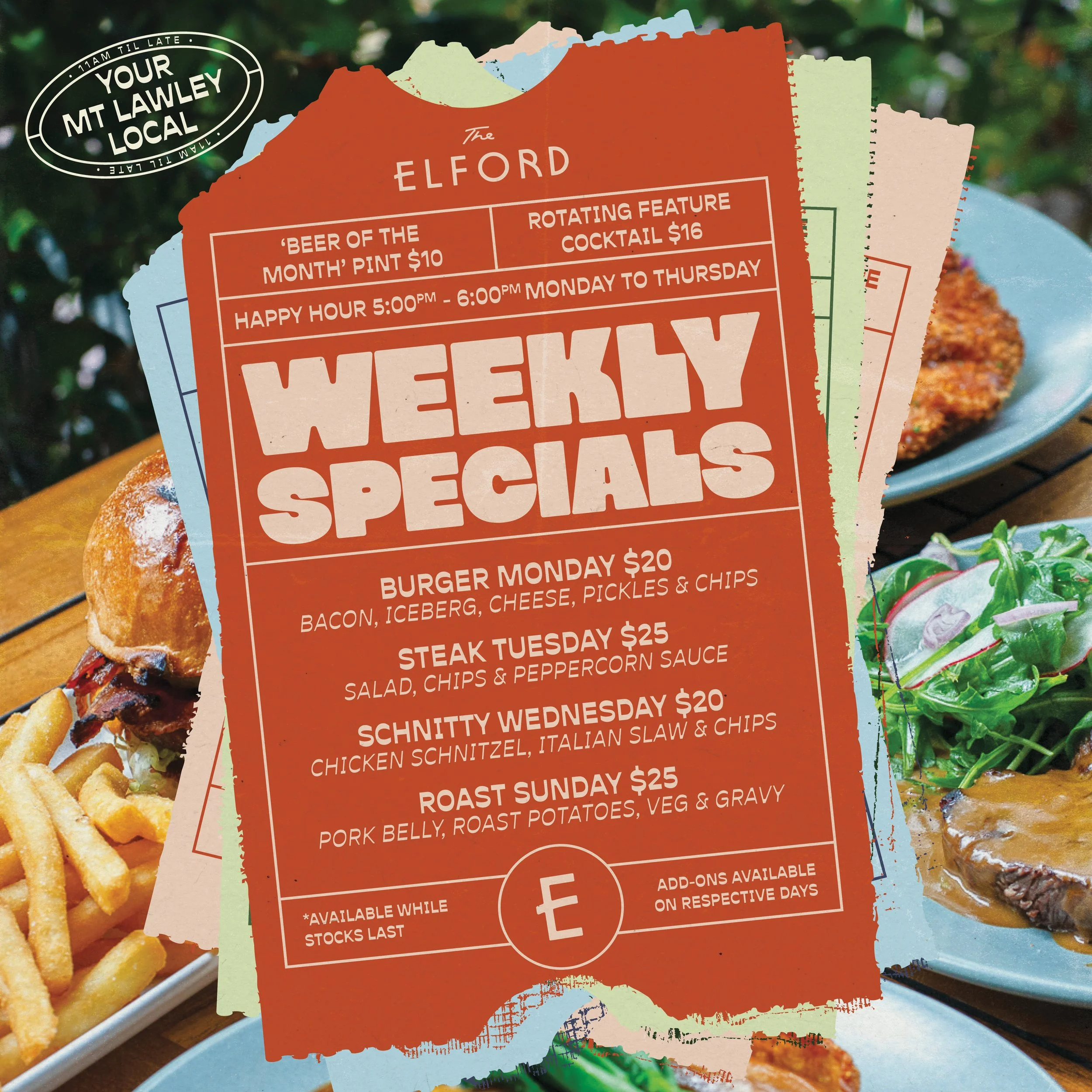 Weekly Specials
