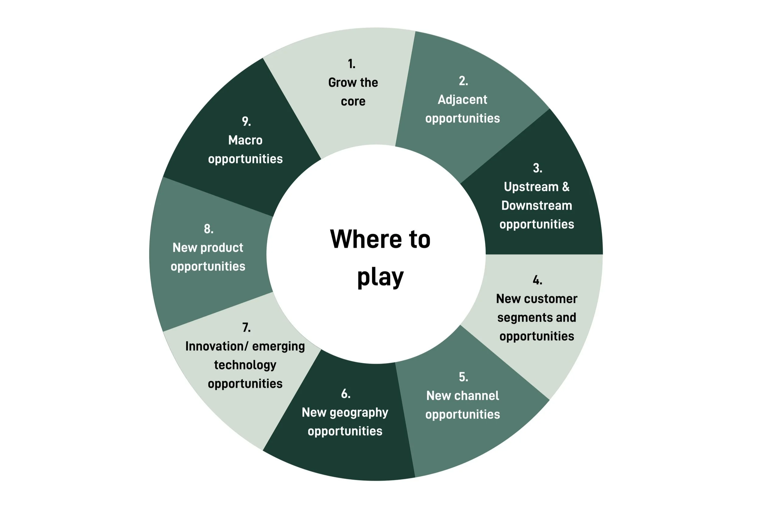 Growth Strategy 101 Series Where to Play & How to Win — Tightrope